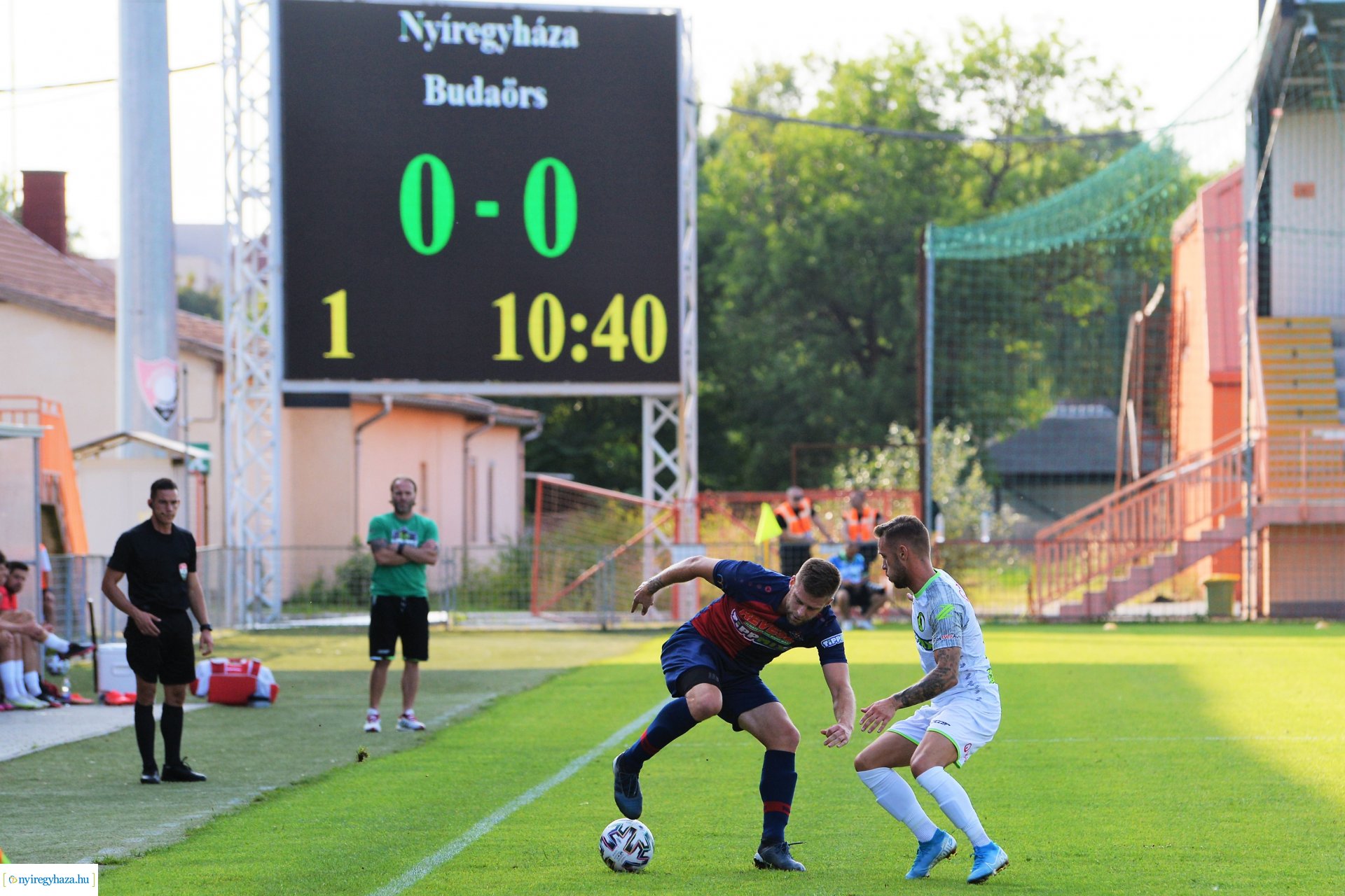 Nyíregyháza Spartacus - Budaörs labdarúgó mérkőzés 2021. ősz