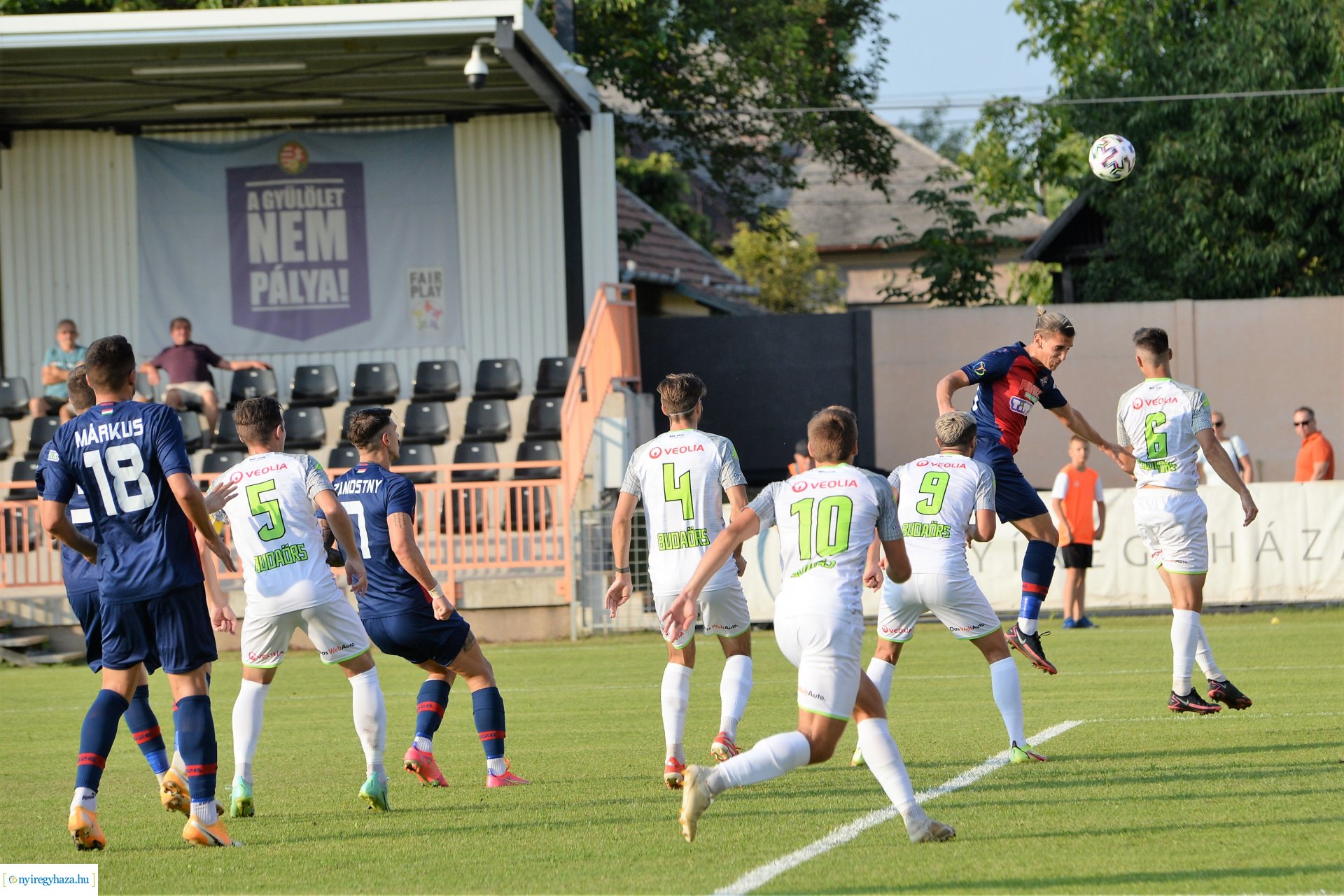 Nyíregyháza Spartacus - Budaörs labdarúgó mérkőzés 2021. ősz