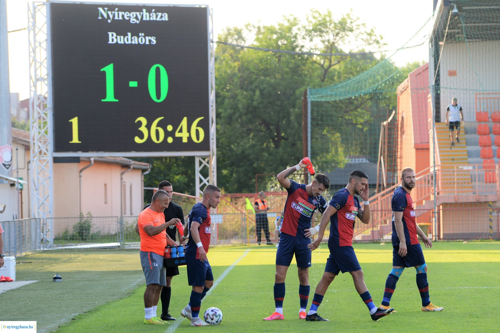 Nyíregyháza Spartacus - Budaörs labdarúgó mérkőzés 2021. ősz