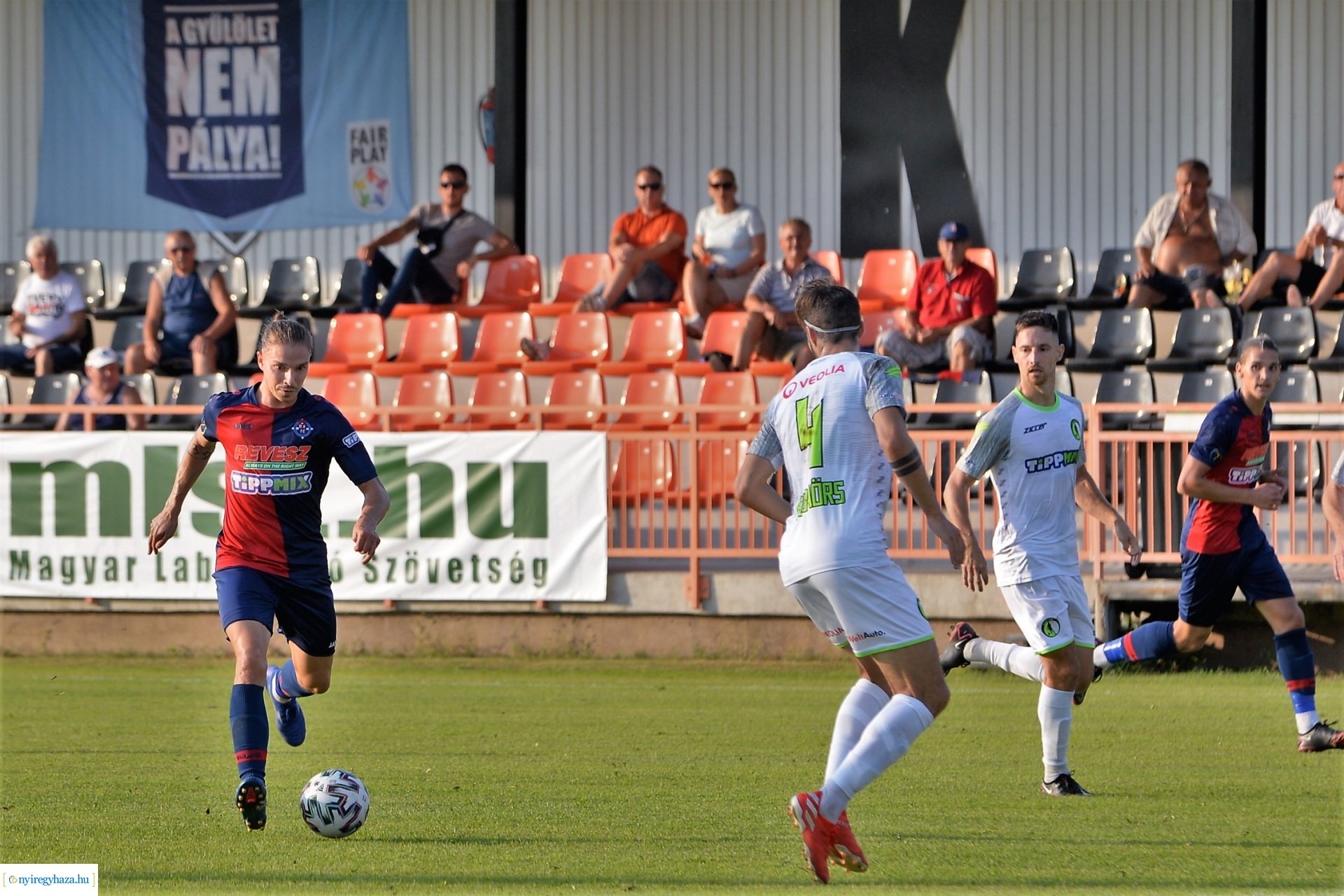 Nyíregyháza Spartacus - Budaörs labdarúgó mérkőzés 2021. ősz