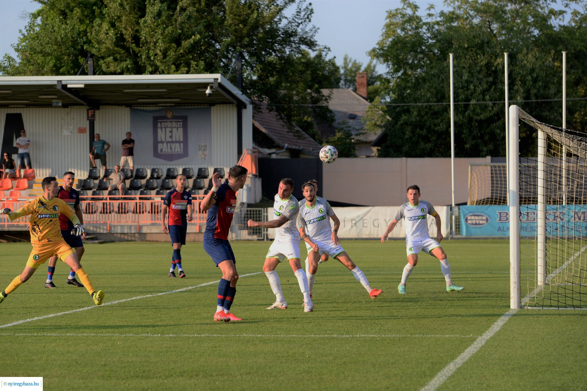 Nyíregyháza Spartacus - Budaörs labdarúgó mérkőzés 2021. ősz