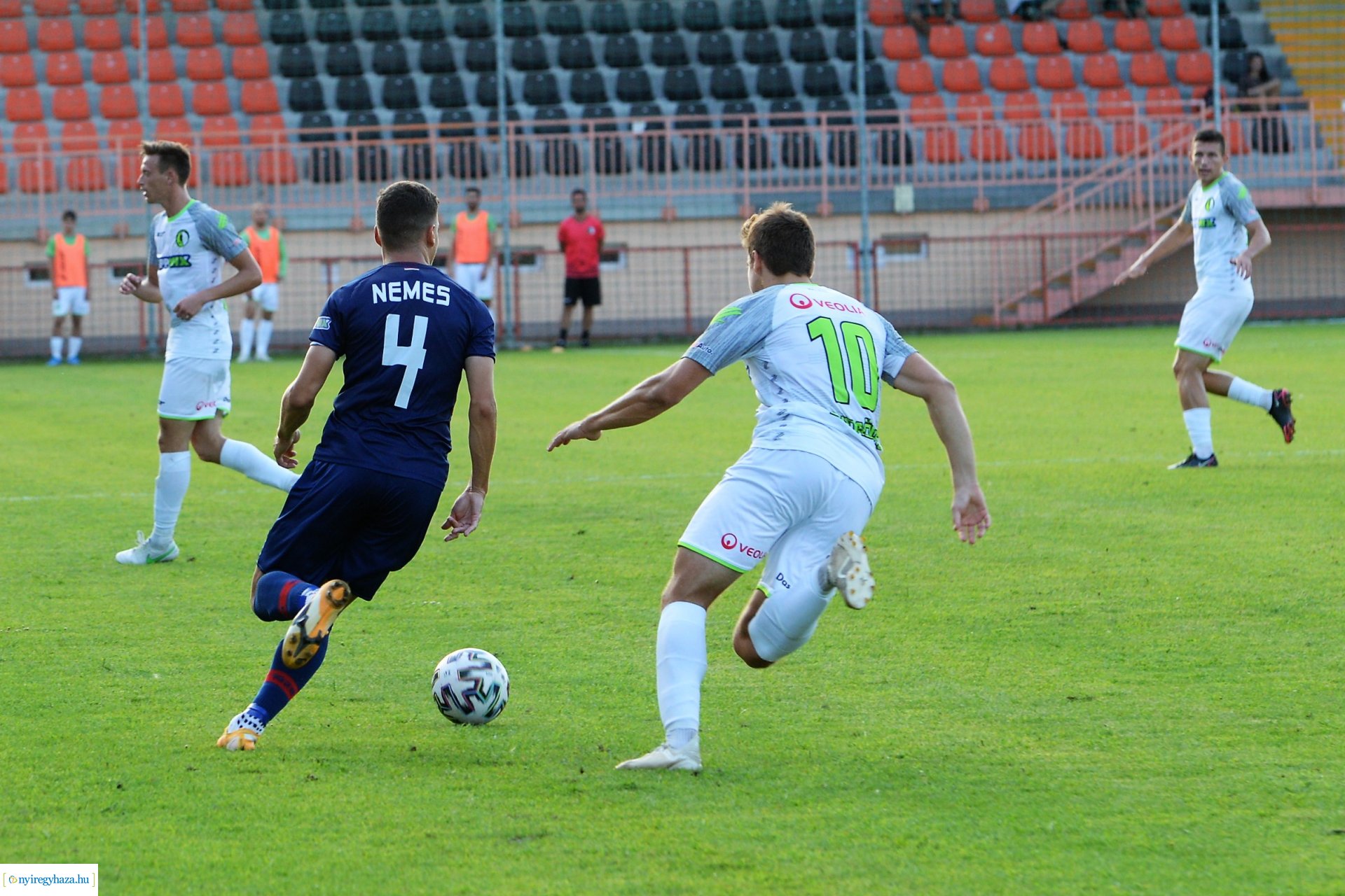Nyíregyháza Spartacus - Budaörs labdarúgó mérkőzés 2021. ősz