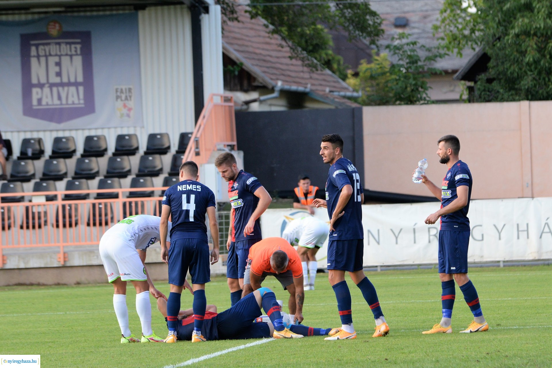 Nyíregyháza Spartacus - Budaörs labdarúgó mérkőzés 2021. ősz