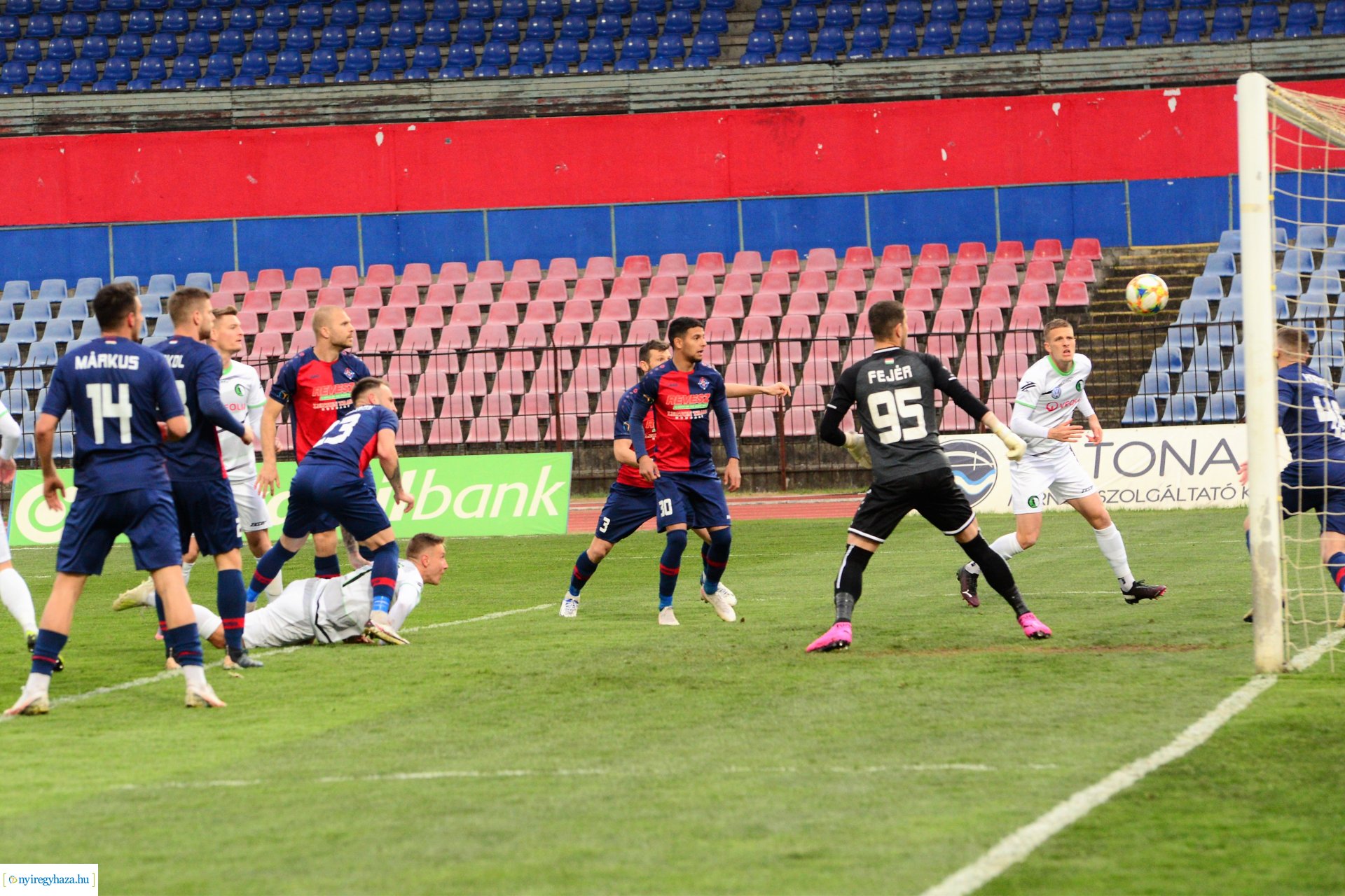 Nyiregyháza Spartacus-Budaörs labdarúgó mérkőzés