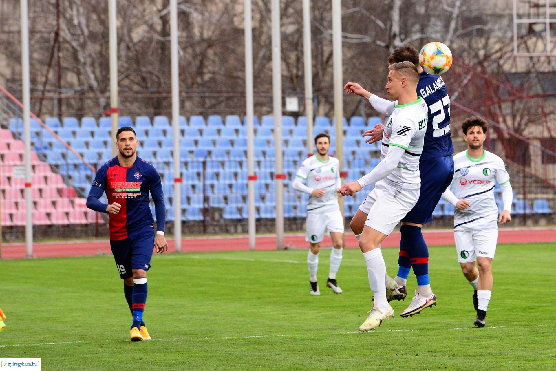 Nyiregyháza Spartacus-Budaörs labdarúgó mérkőzés