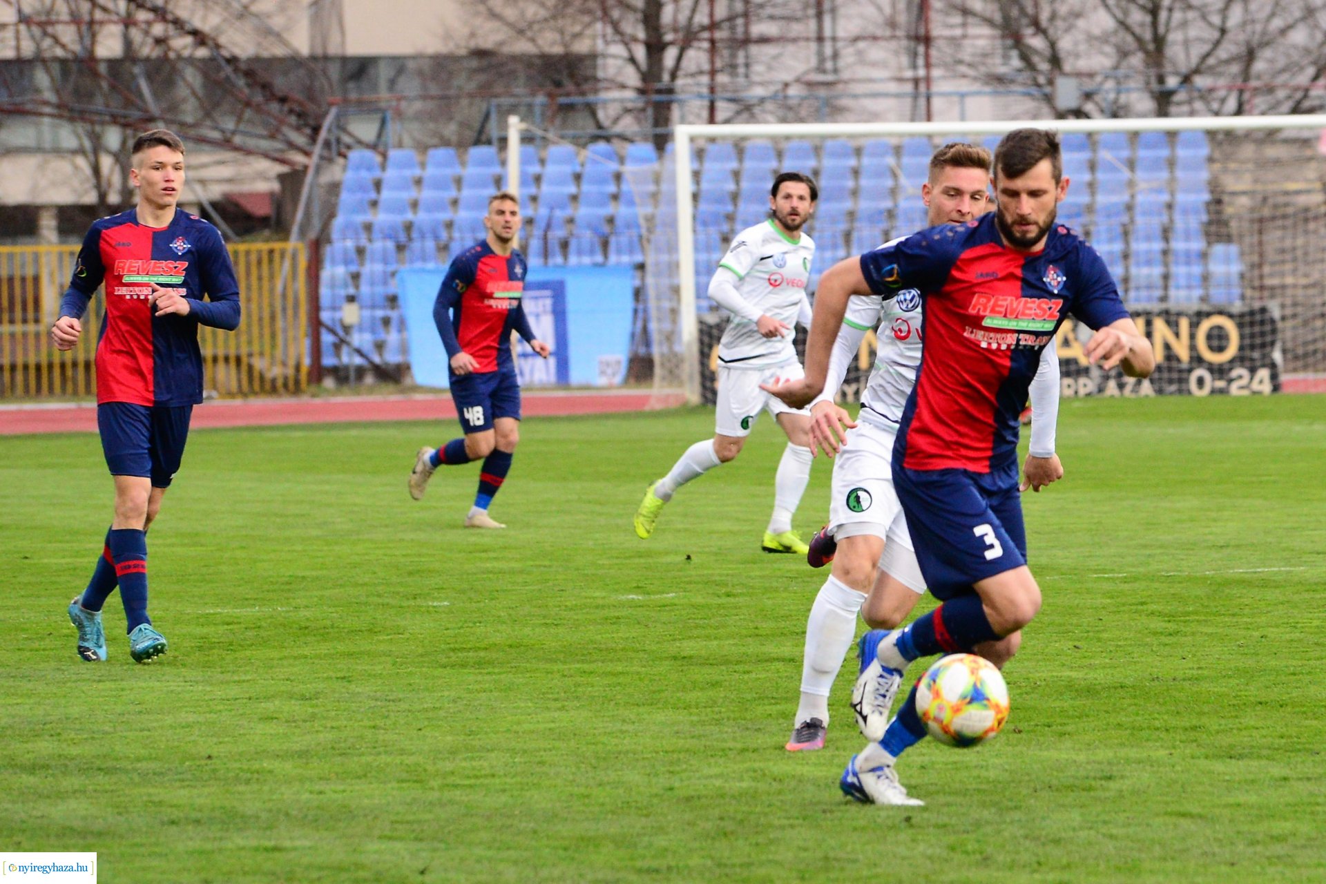 Nyiregyháza Spartacus-Budaörs labdarúgó mérkőzés