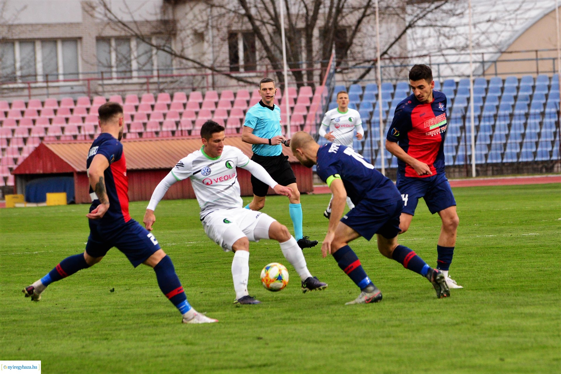 Nyiregyháza Spartacus-Budaörs labdarúgó mérkőzés