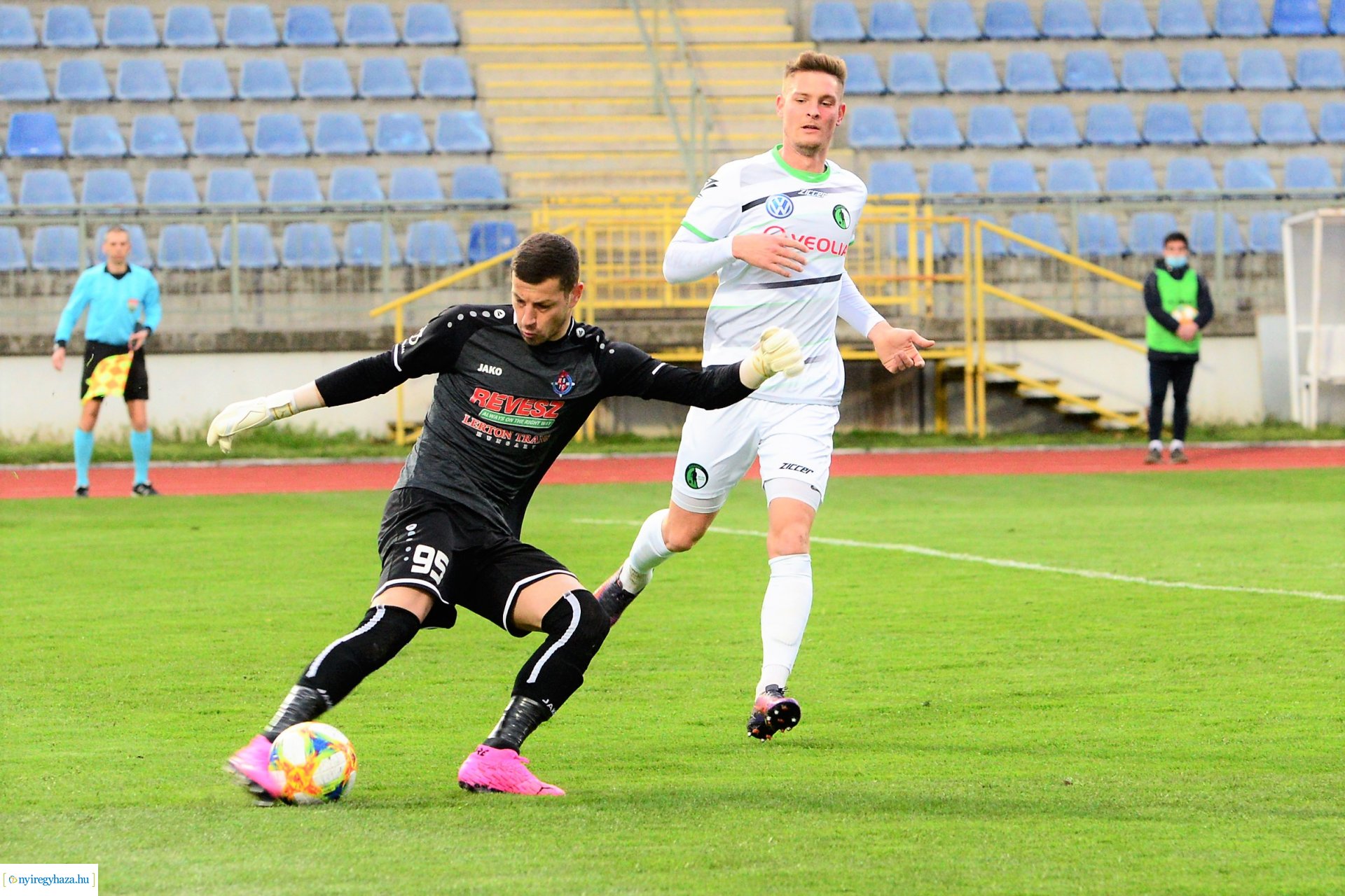 Nyiregyháza Spartacus-Budaörs labdarúgó mérkőzés