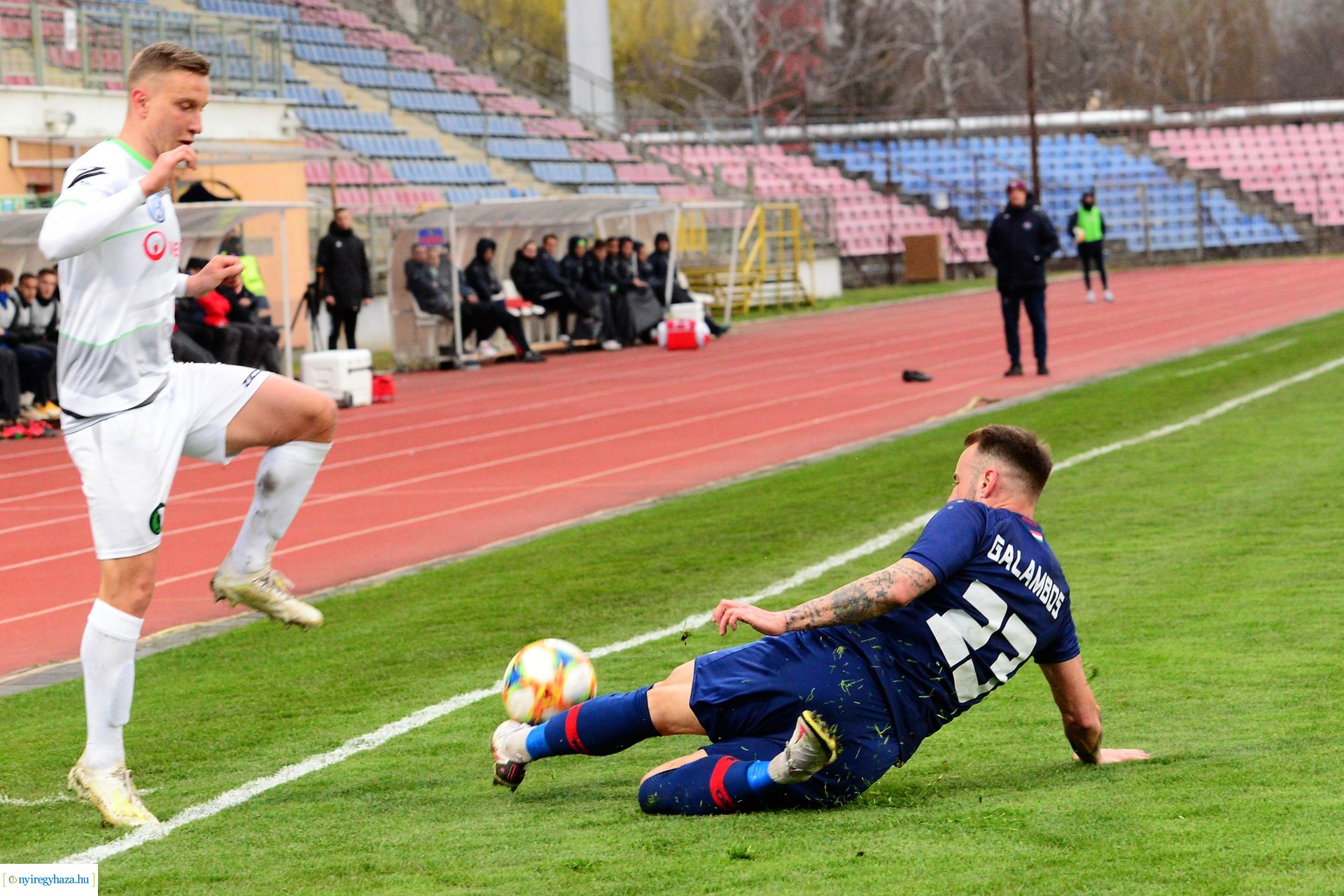 Nyiregyháza Spartacus-Budaörs labdarúgó mérkőzés
