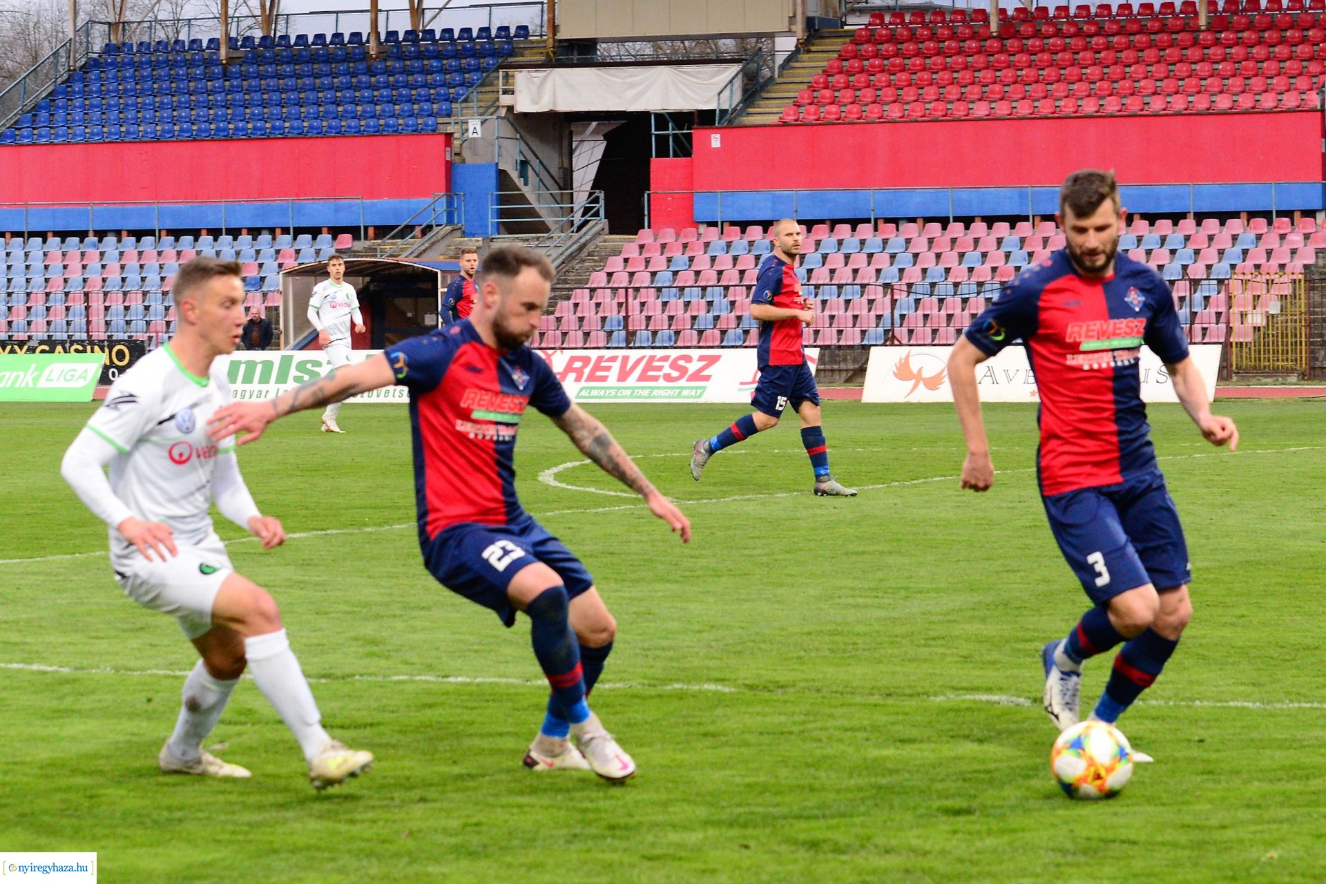 Nyiregyháza Spartacus-Budaörs labdarúgó mérkőzés