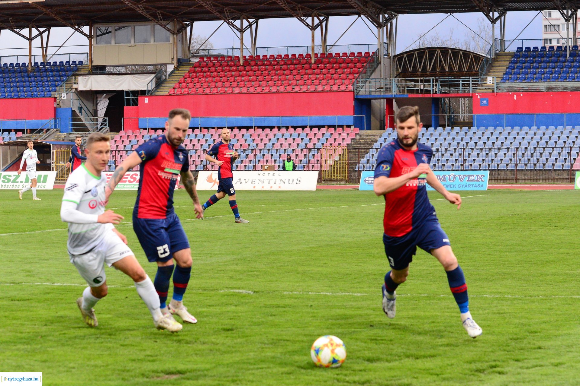 Nyiregyháza Spartacus-Budaörs labdarúgó mérkőzés