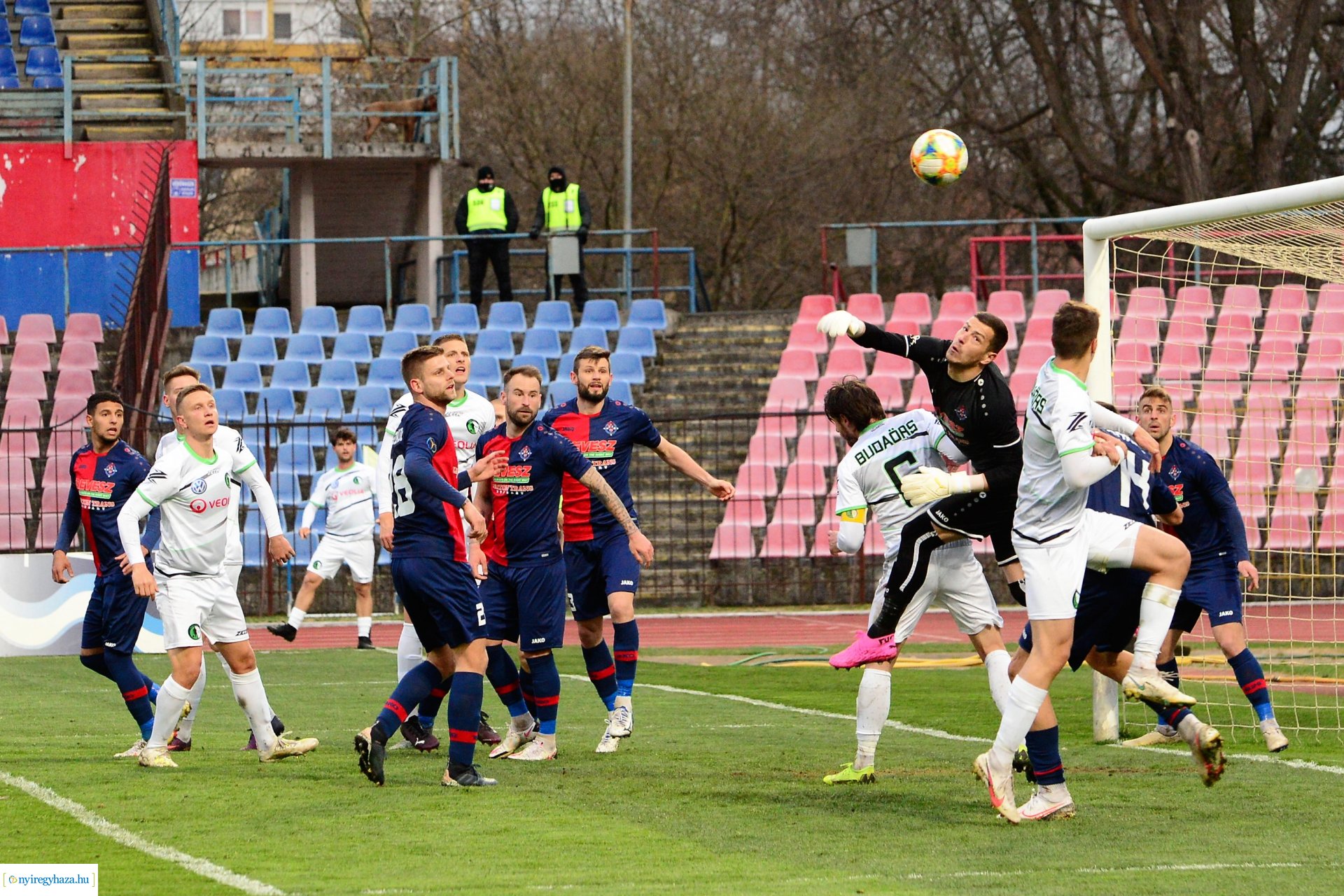 Nyiregyháza Spartacus-Budaörs labdarúgó mérkőzés