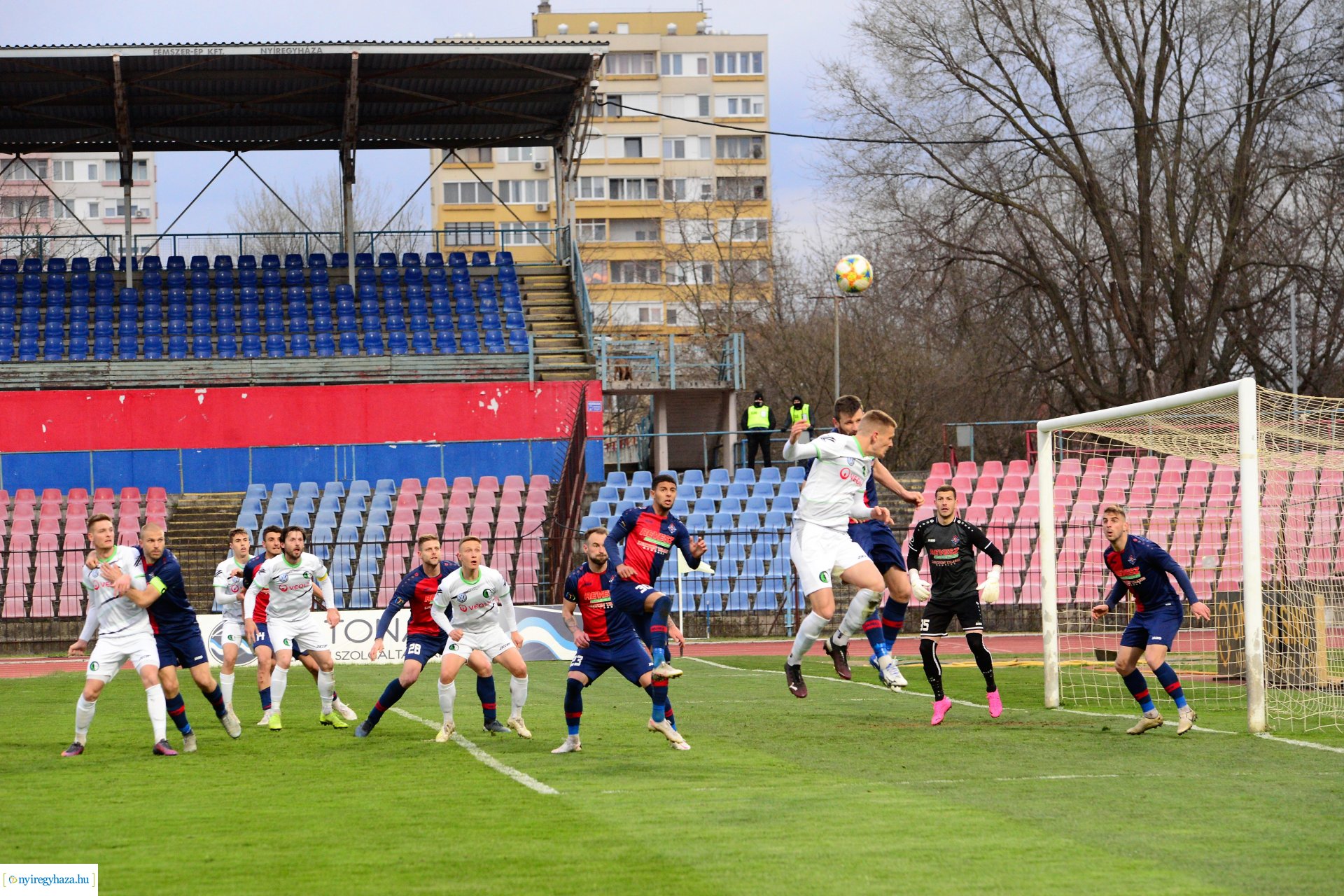 Nyiregyháza Spartacus-Budaörs labdarúgó mérkőzés