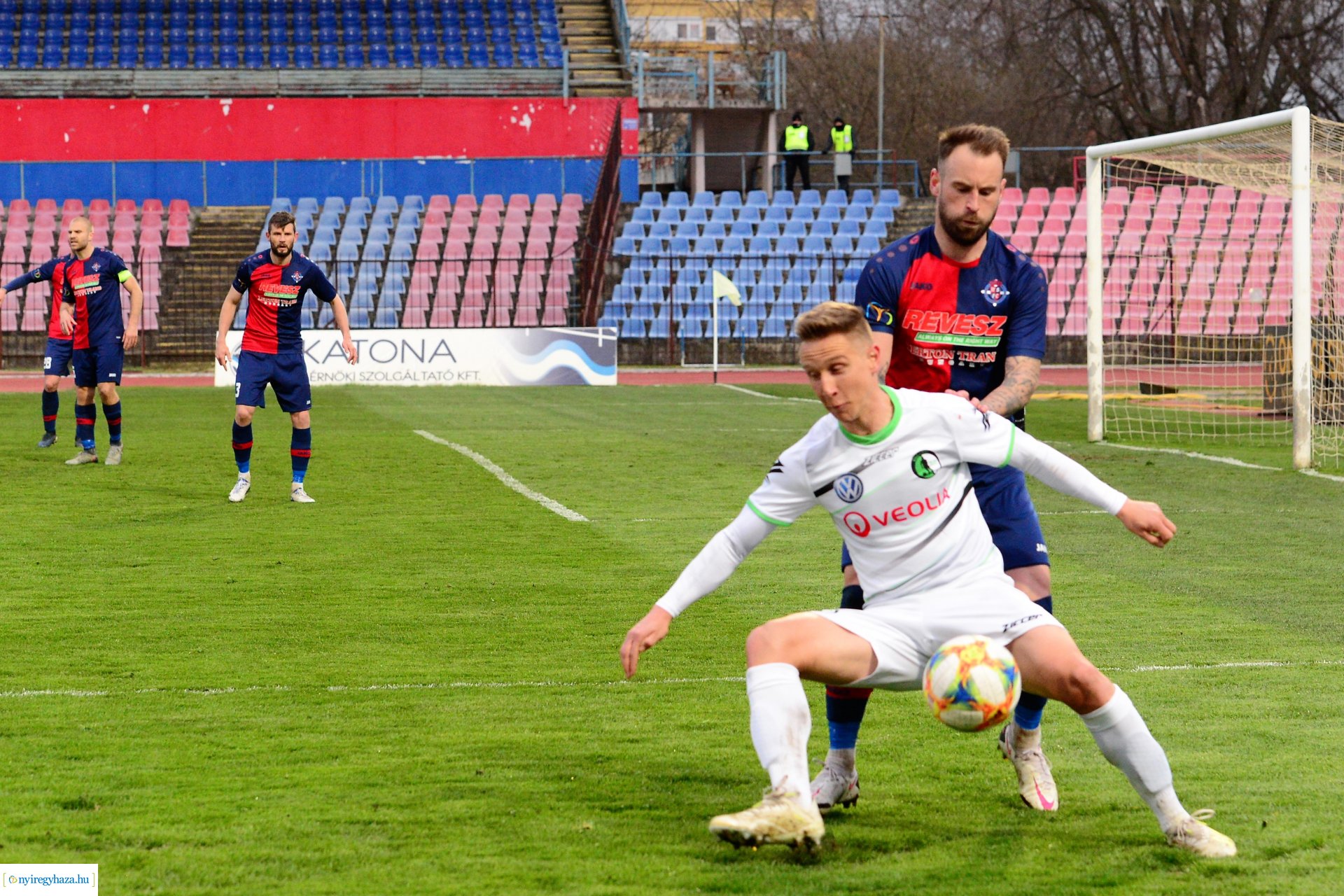Nyiregyháza Spartacus-Budaörs labdarúgó mérkőzés