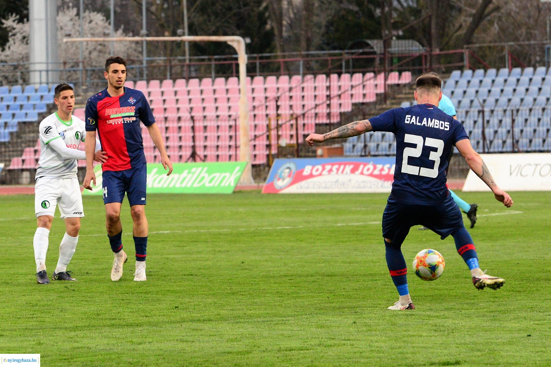 Nyiregyháza Spartacus-Budaörs labdarúgó mérkőzés