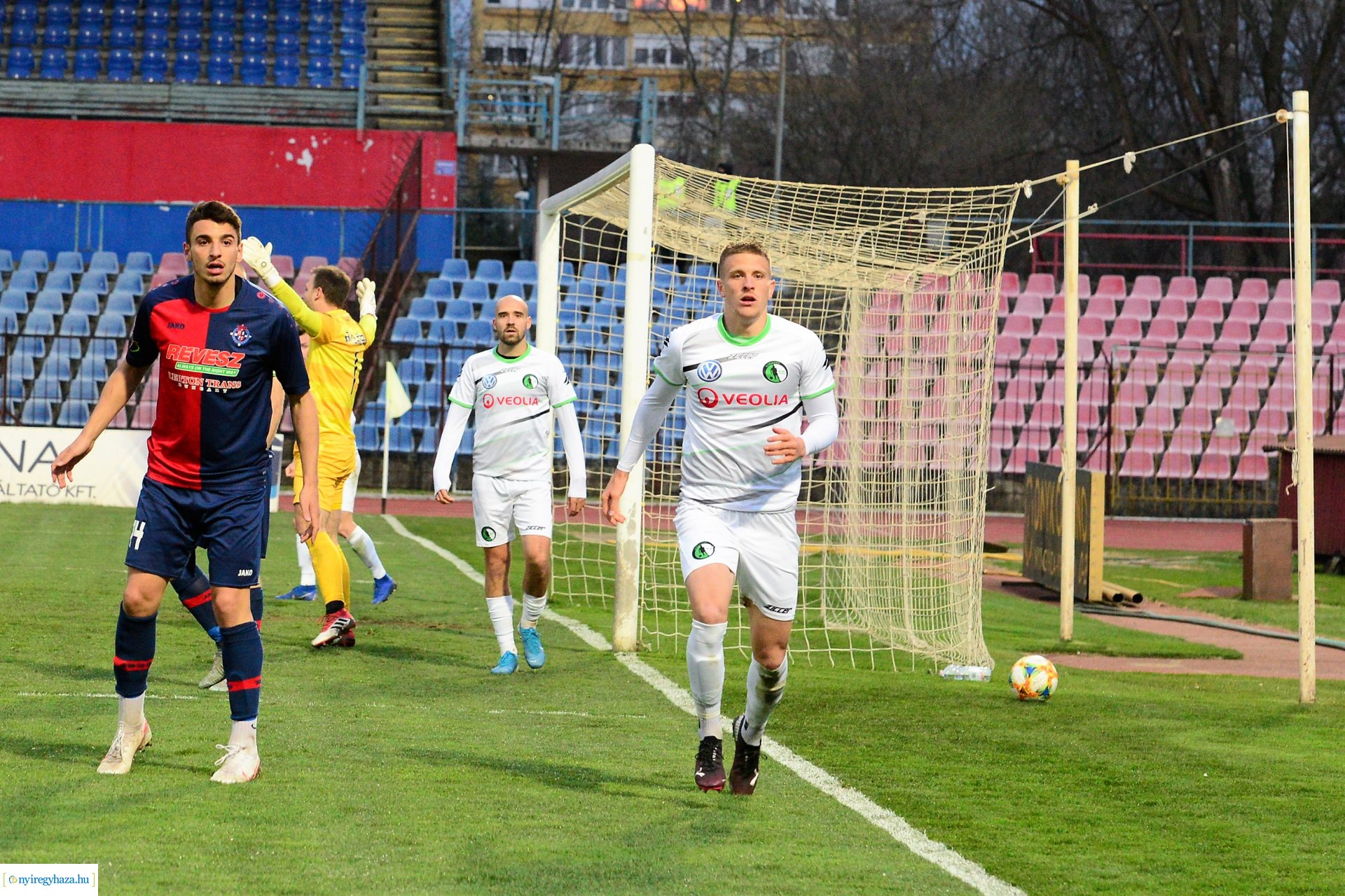 Nyiregyháza Spartacus-Budaörs labdarúgó mérkőzés