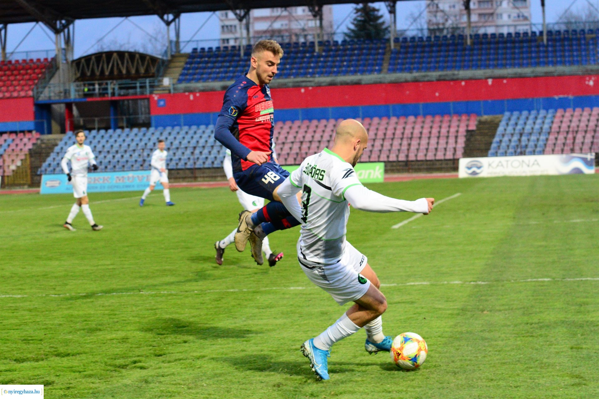 Nyiregyháza Spartacus-Budaörs labdarúgó mérkőzés