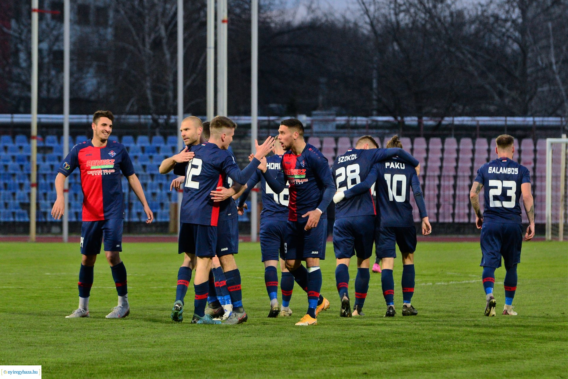 Nyiregyháza Spartacus-Budaörs labdarúgó mérkőzés