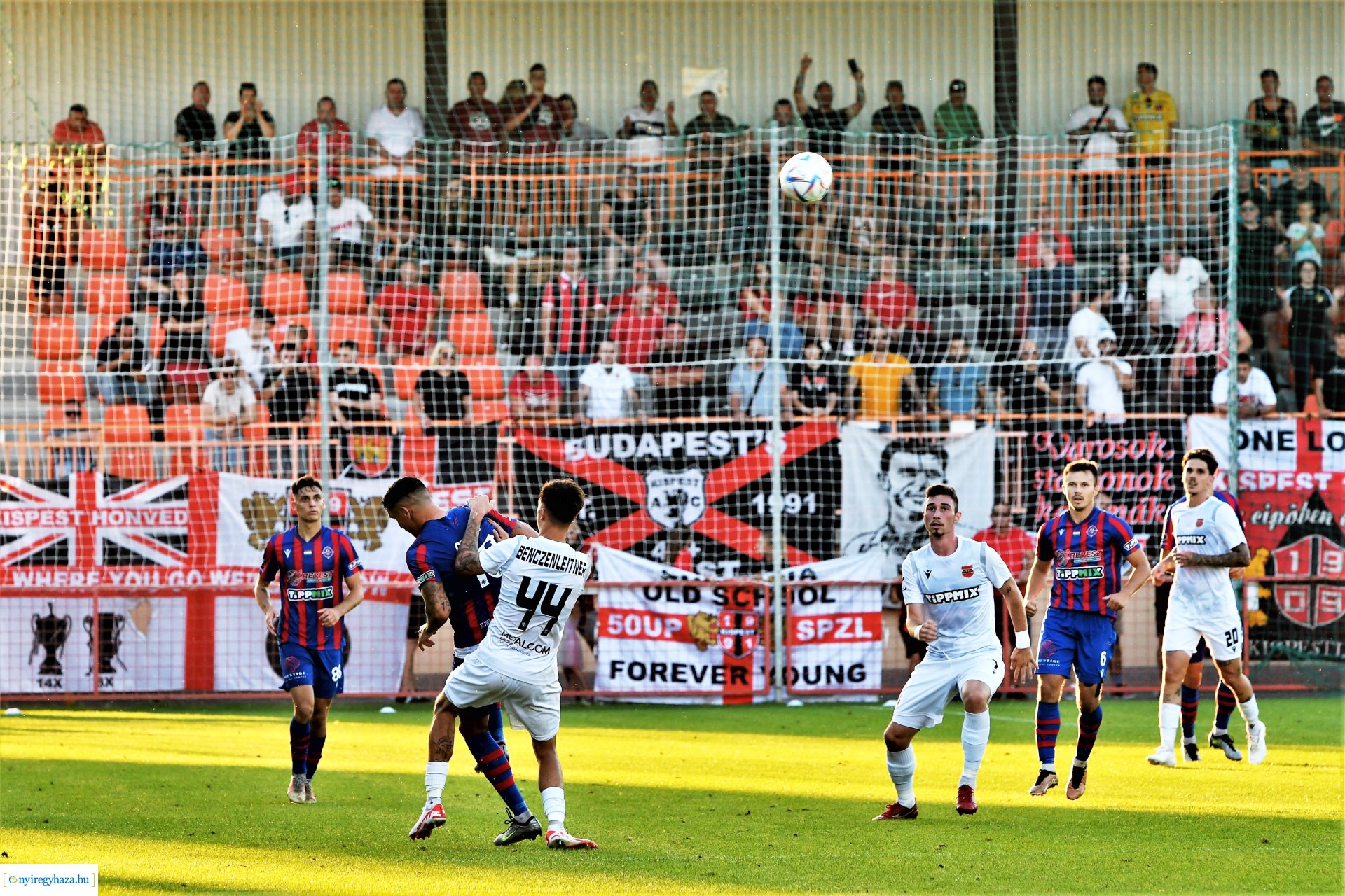 Nyíregyháza Spartacus - Budapest Honvéd labdarúgó mérkőzés