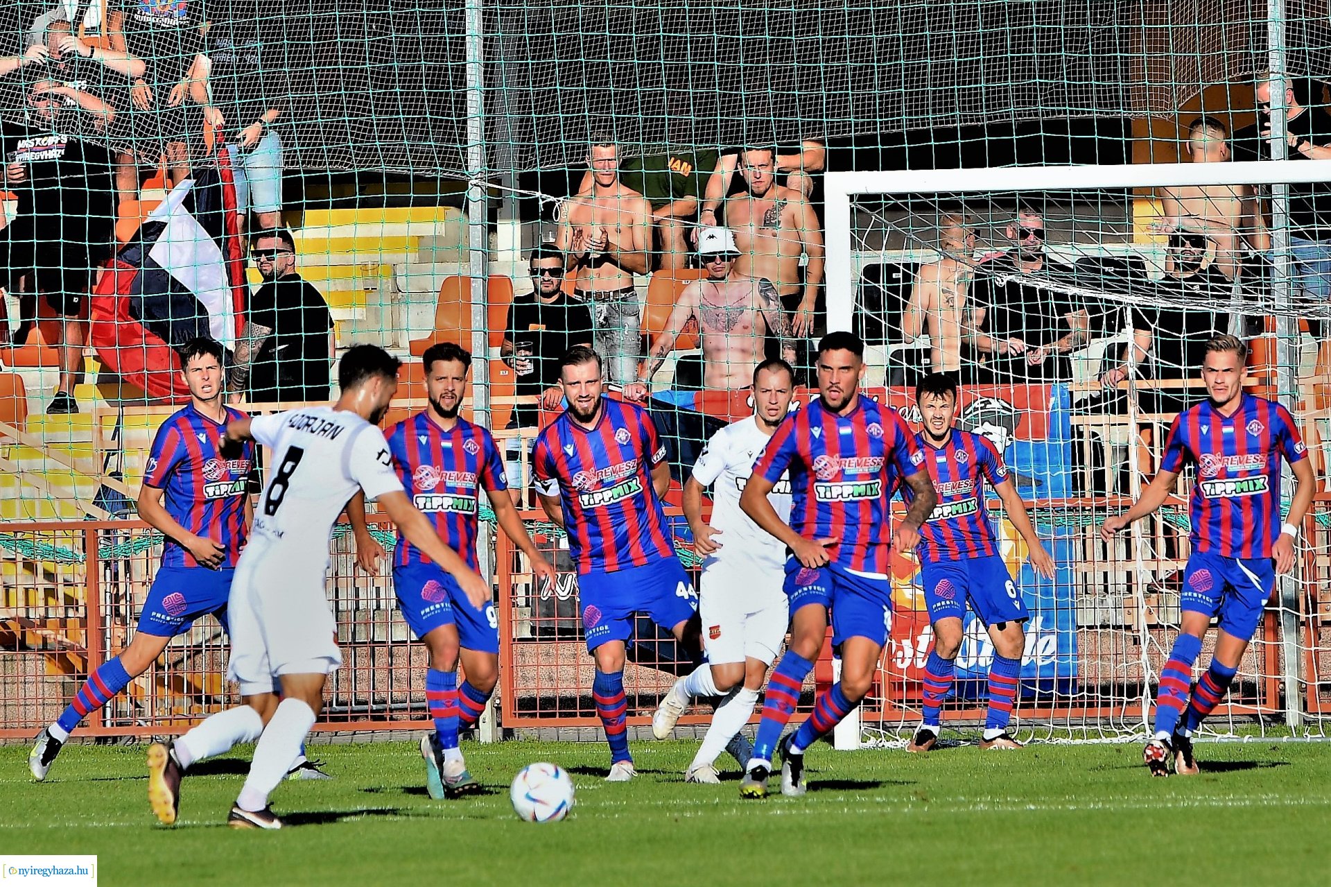 Nyíregyháza Spartacus - Budapest Honvéd labdarúgó mérkőzés