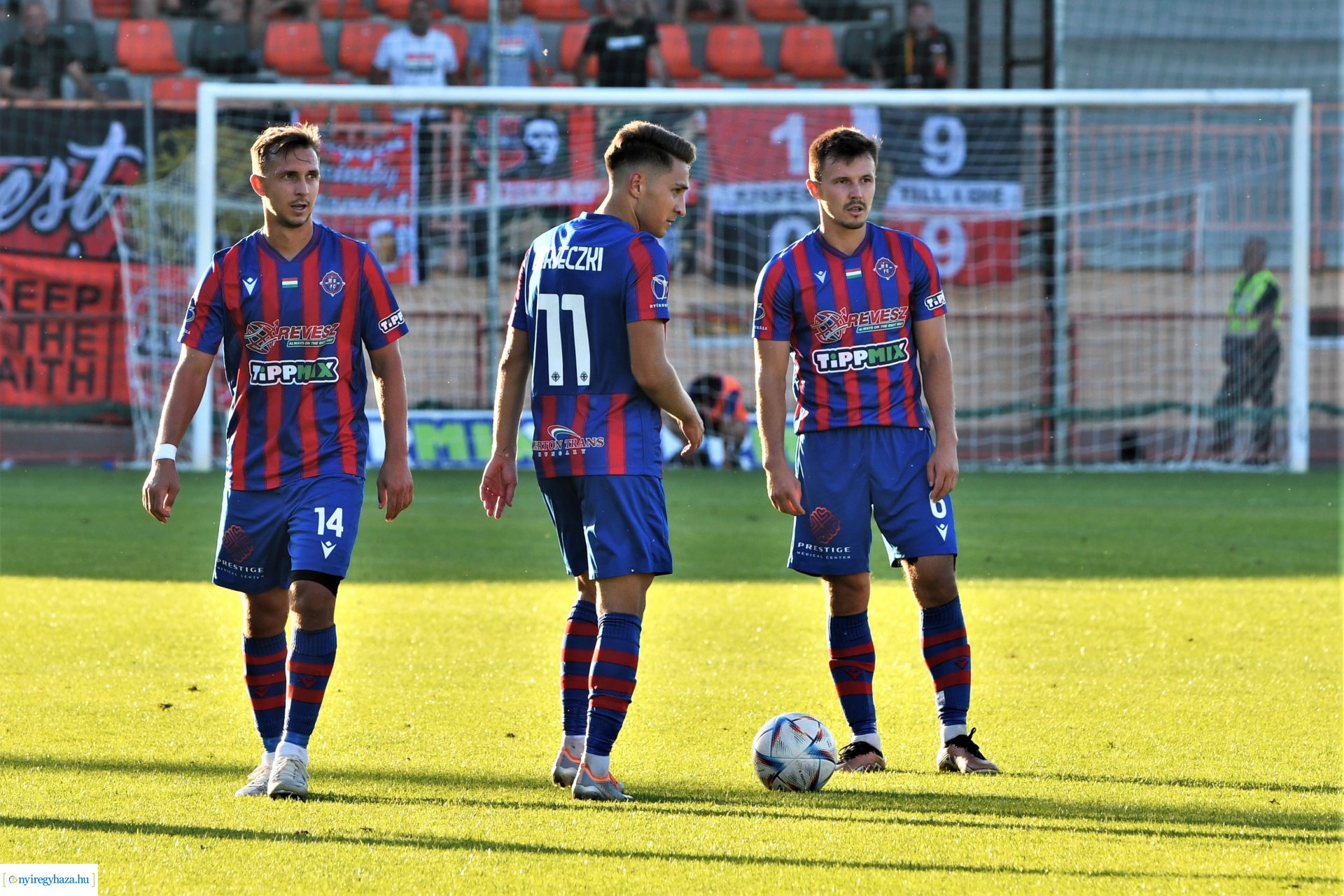 Nyíregyháza Spartacus - Budapest Honvéd labdarúgó mérkőzés