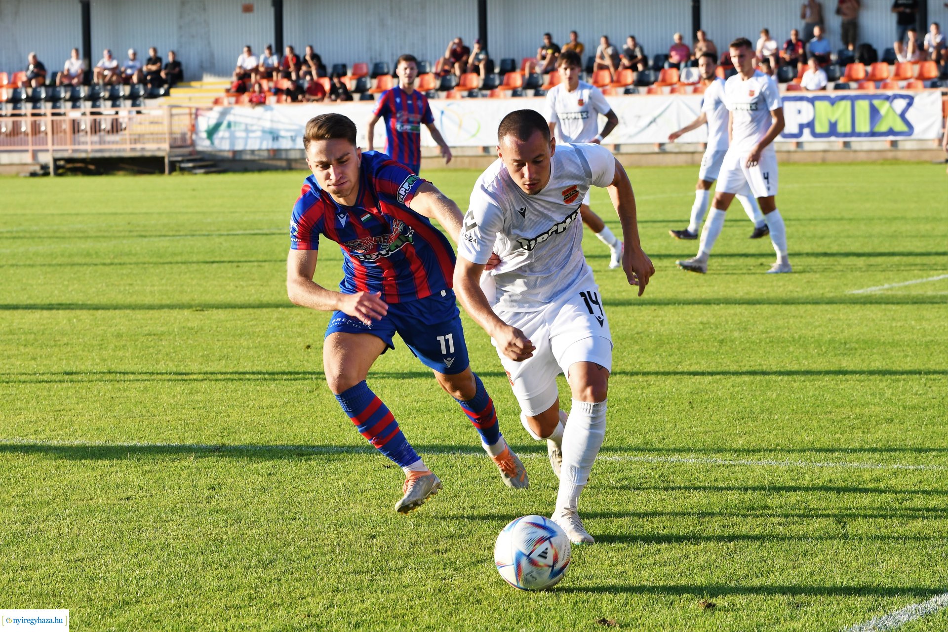 Nyíregyháza Spartacus - Budapest Honvéd labdarúgó mérkőzés