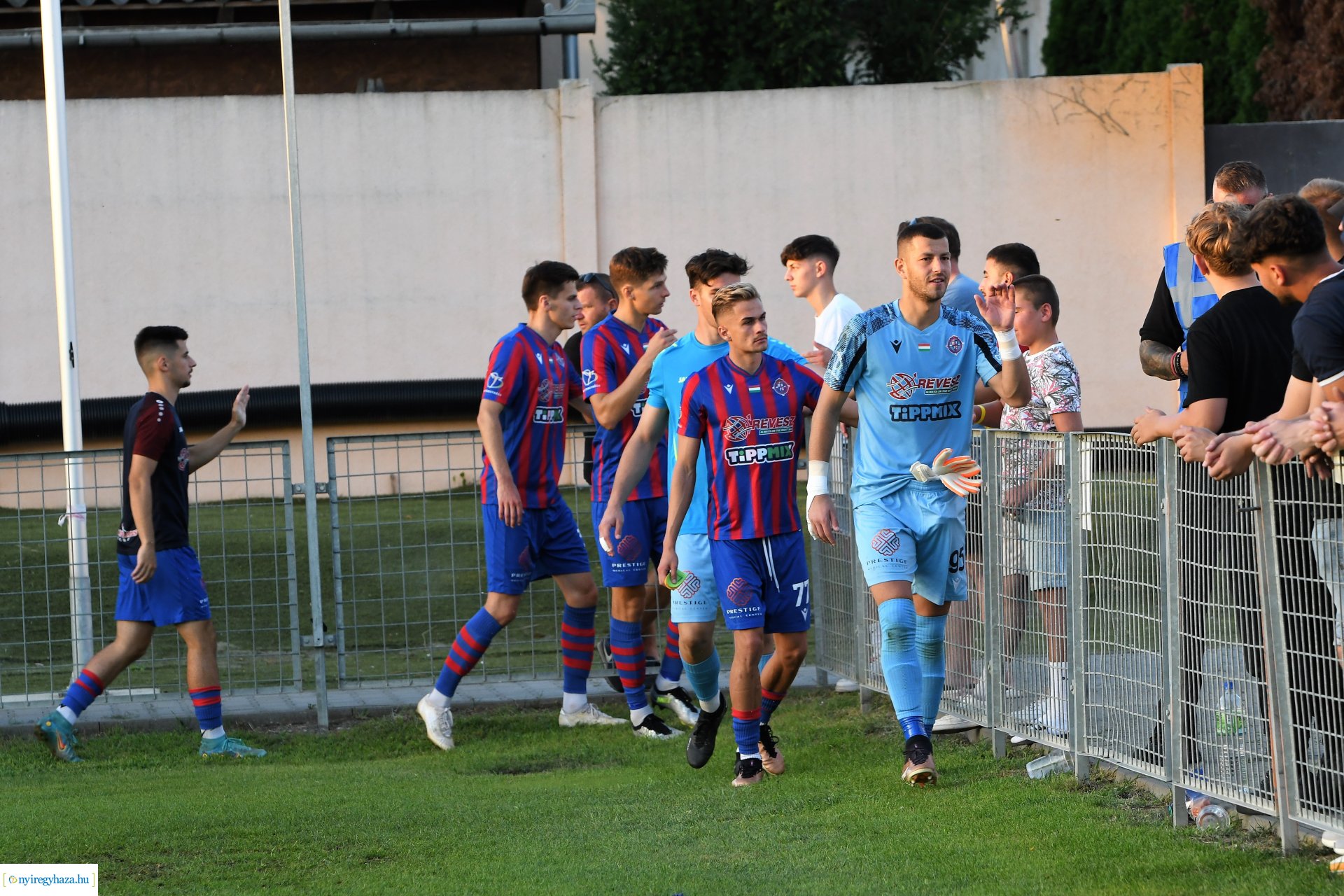 Nyíregyháza Spartacus - Budapest Honvéd labdarúgó mérkőzés