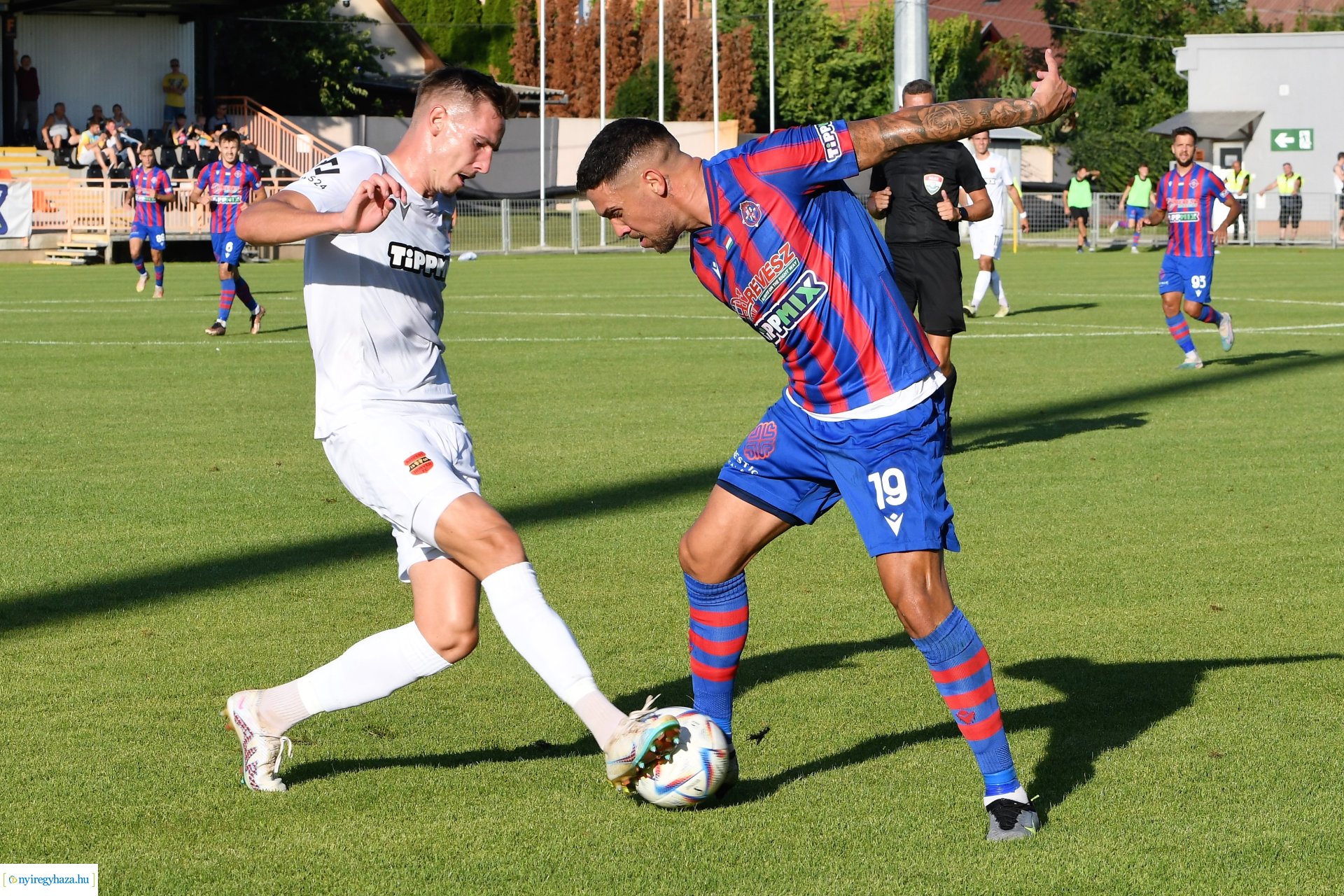 Nyíregyháza Spartacus - Budapest Honvéd labdarúgó mérkőzés