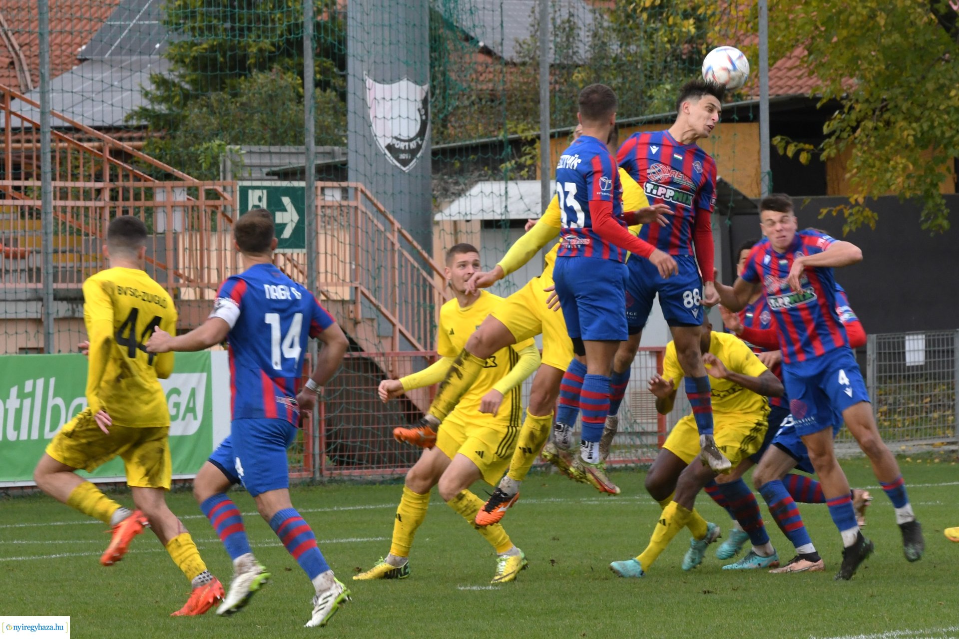 Nyíregyháza Spartacus - BVSC Zugló labdarúgó mérkőzés