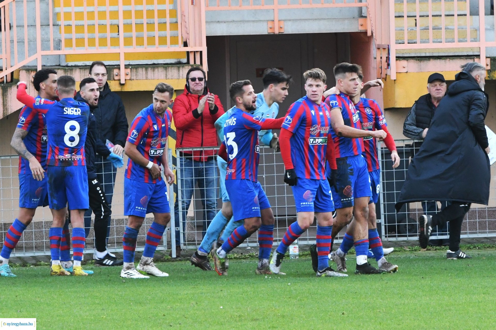 Nyíregyháza Spartacus - BVSC Zugló labdarúgó mérkőzés