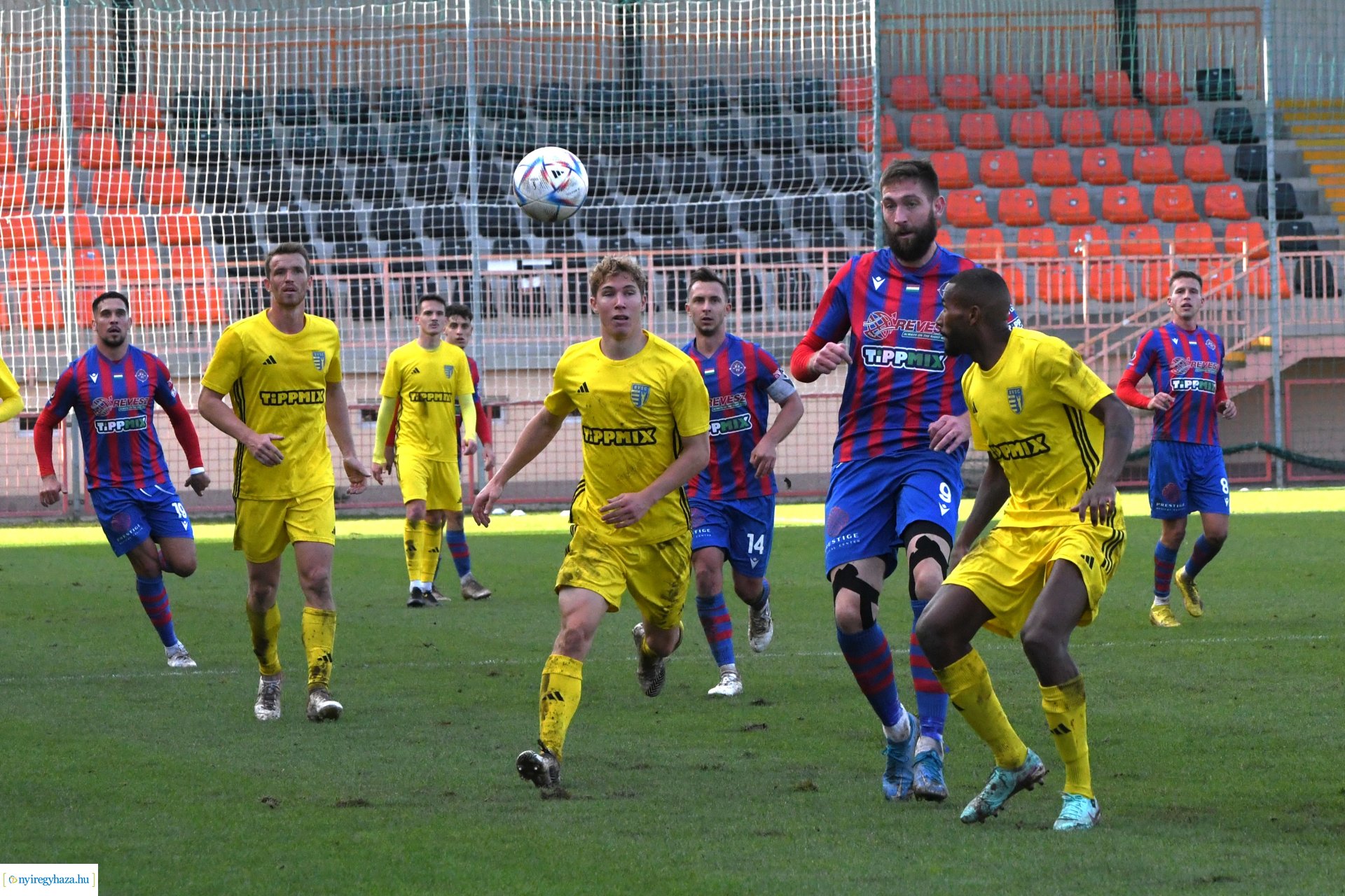 Nyíregyháza Spartacus - BVSC Zugló labdarúgó mérkőzés
