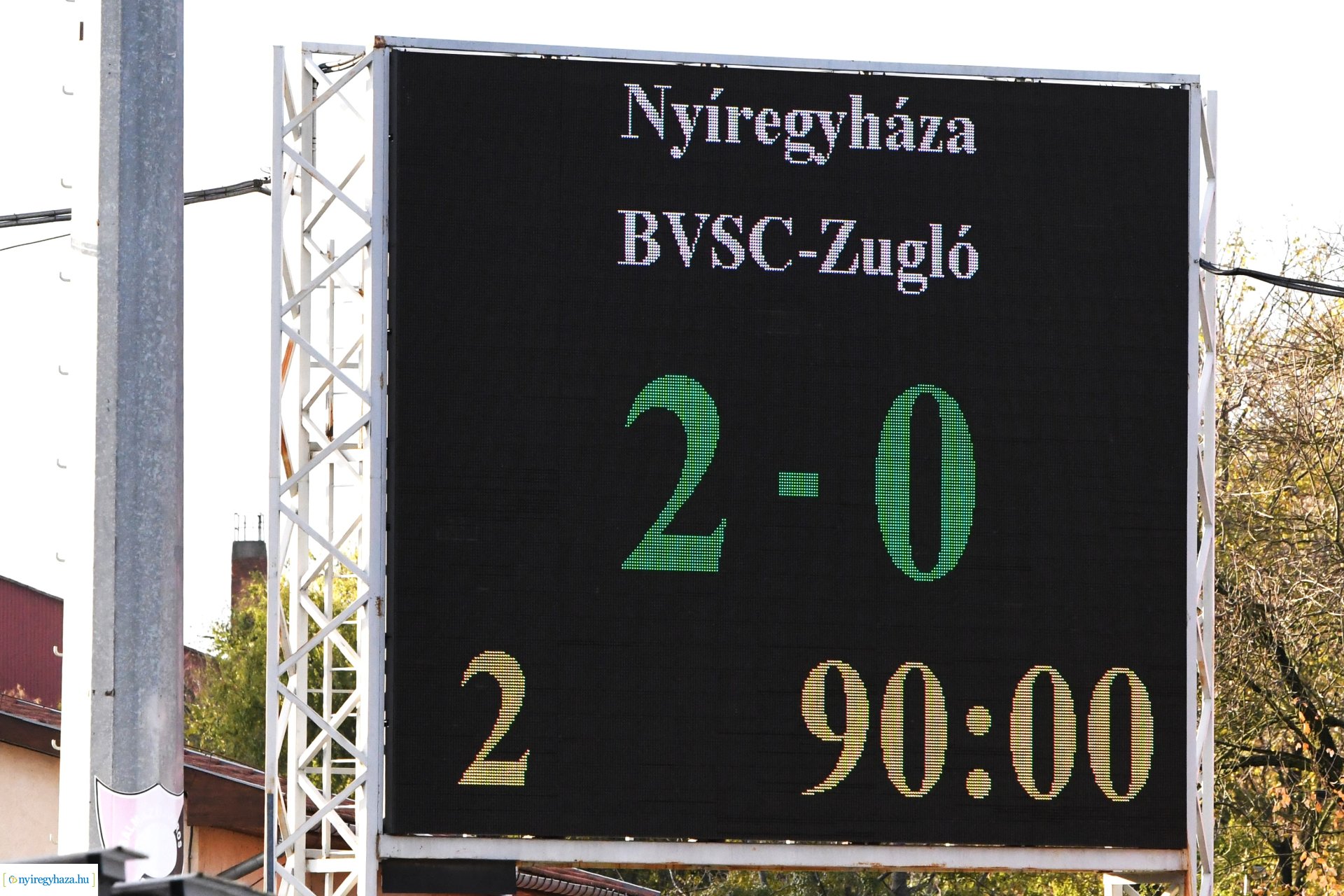 Nyíregyháza Spartacus - BVSC Zugló labdarúgó mérkőzés