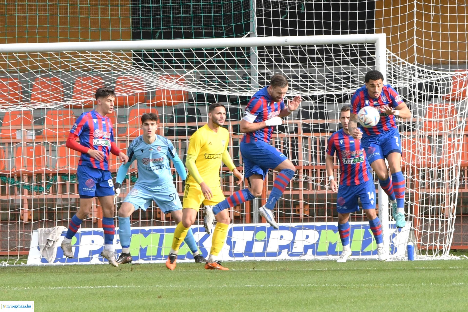 Nyíregyháza Spartacus - BVSC Zugló labdarúgó mérkőzés