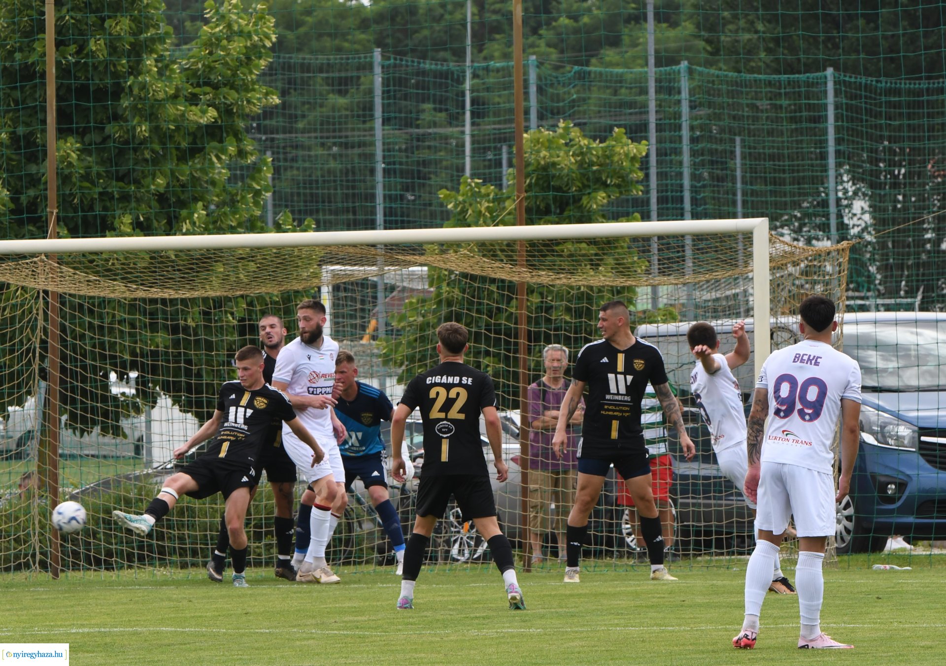 Nyíregyháza Spartacus - Cigánd edzőmeccs