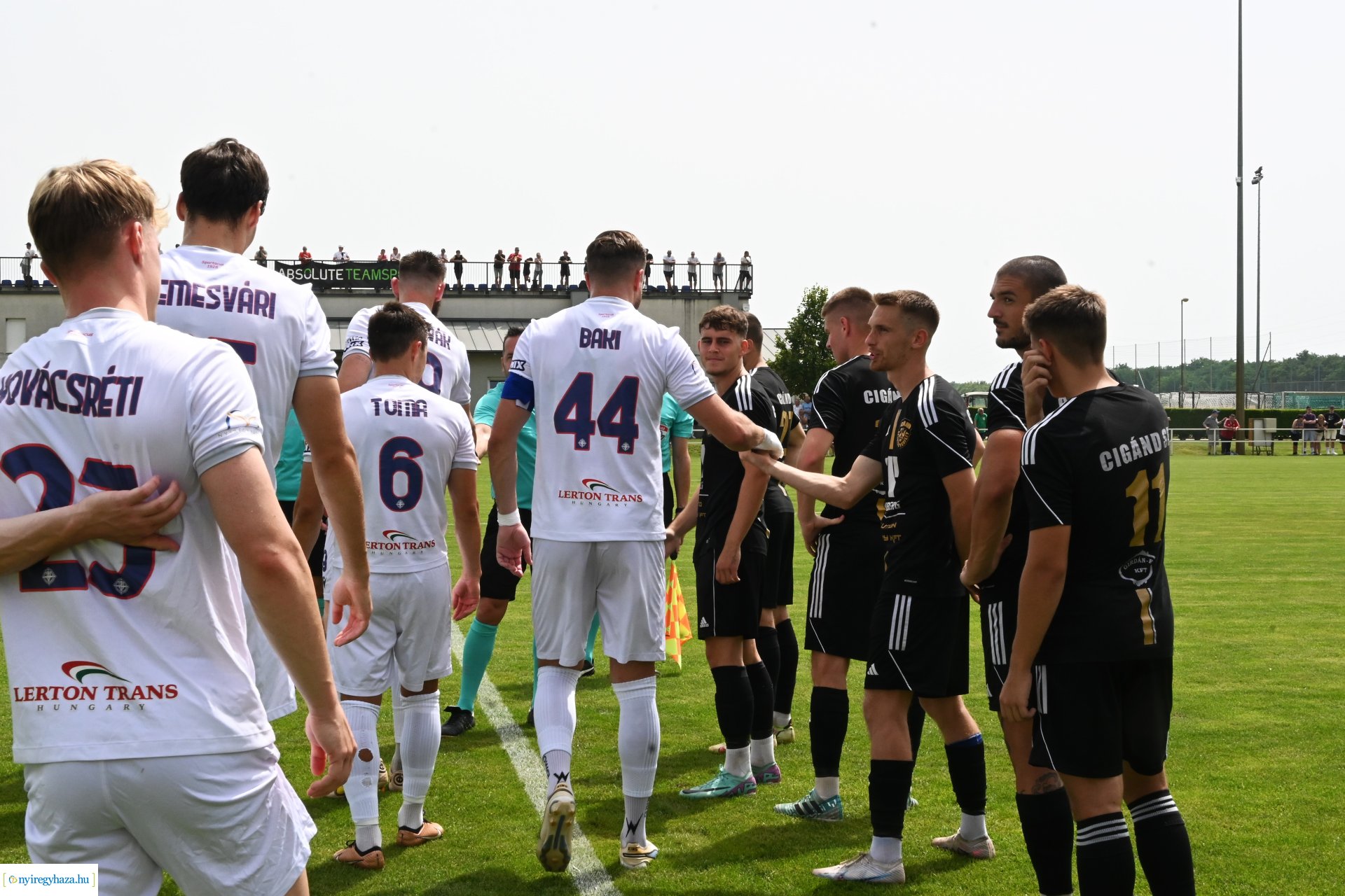 Nyíregyháza Spartacus - Cigánd edzőmeccs