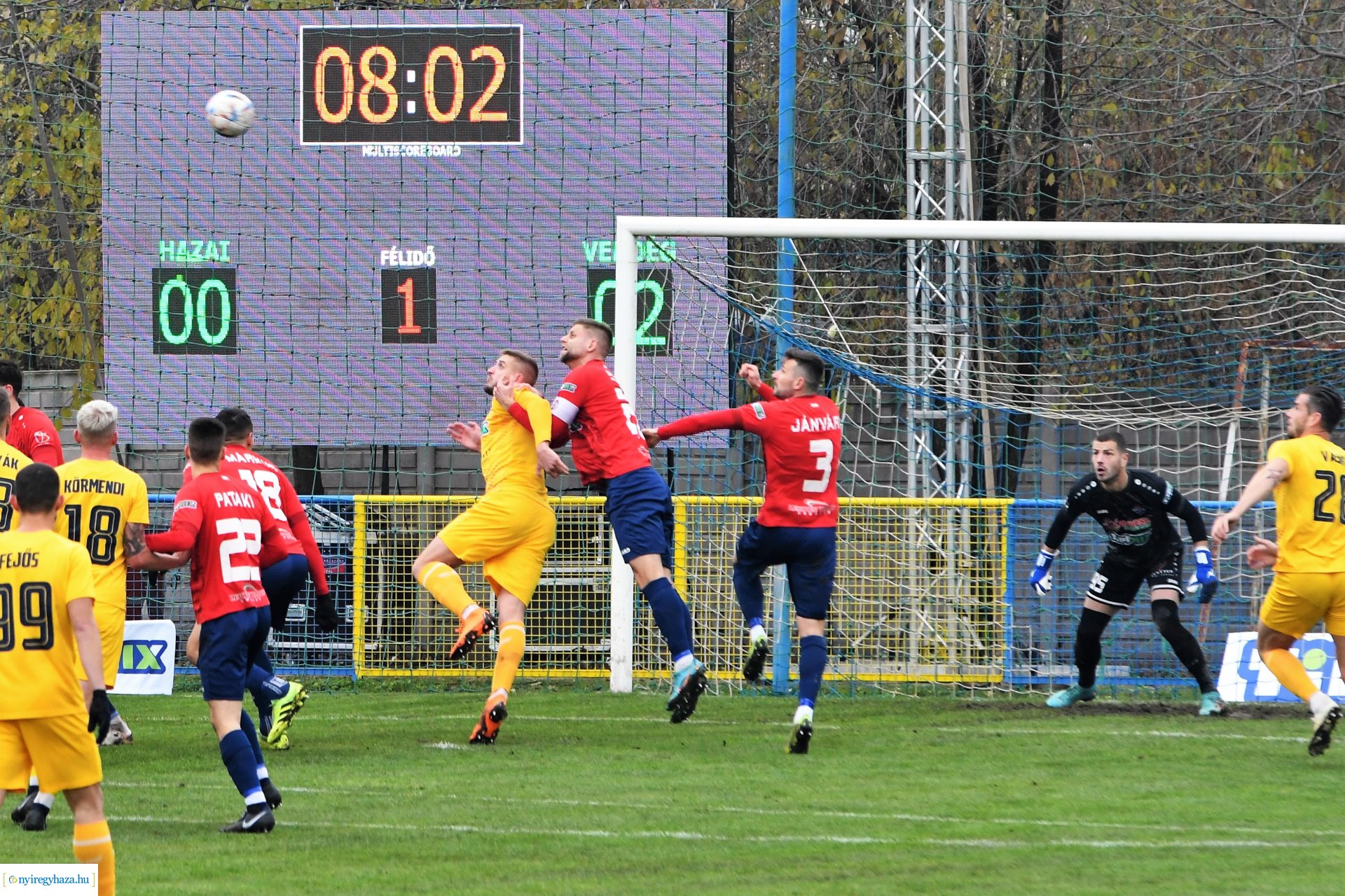 Nyíregyháza Spartacus-Csákvár 2022 - ősz