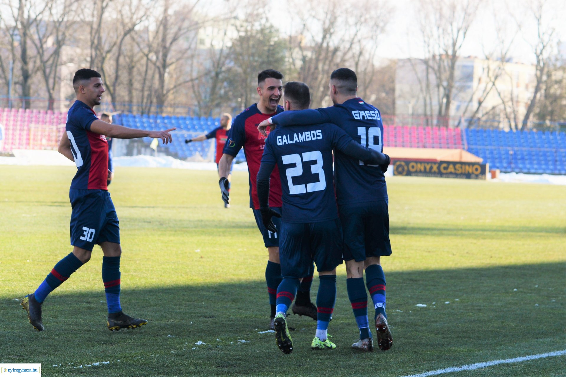 Nyiregyháza Spartacus - DEAC labdarúgó mérkőzés