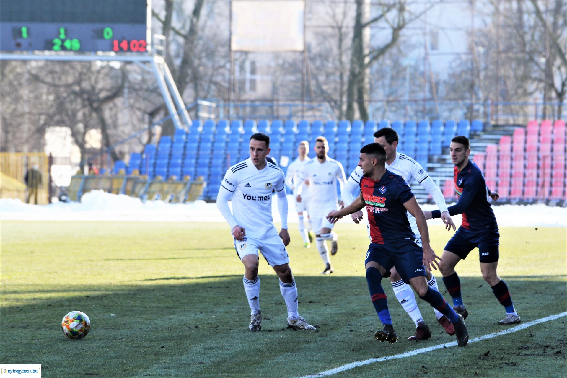 Nyiregyháza Spartacus - DEAC labdarúgó mérkőzés