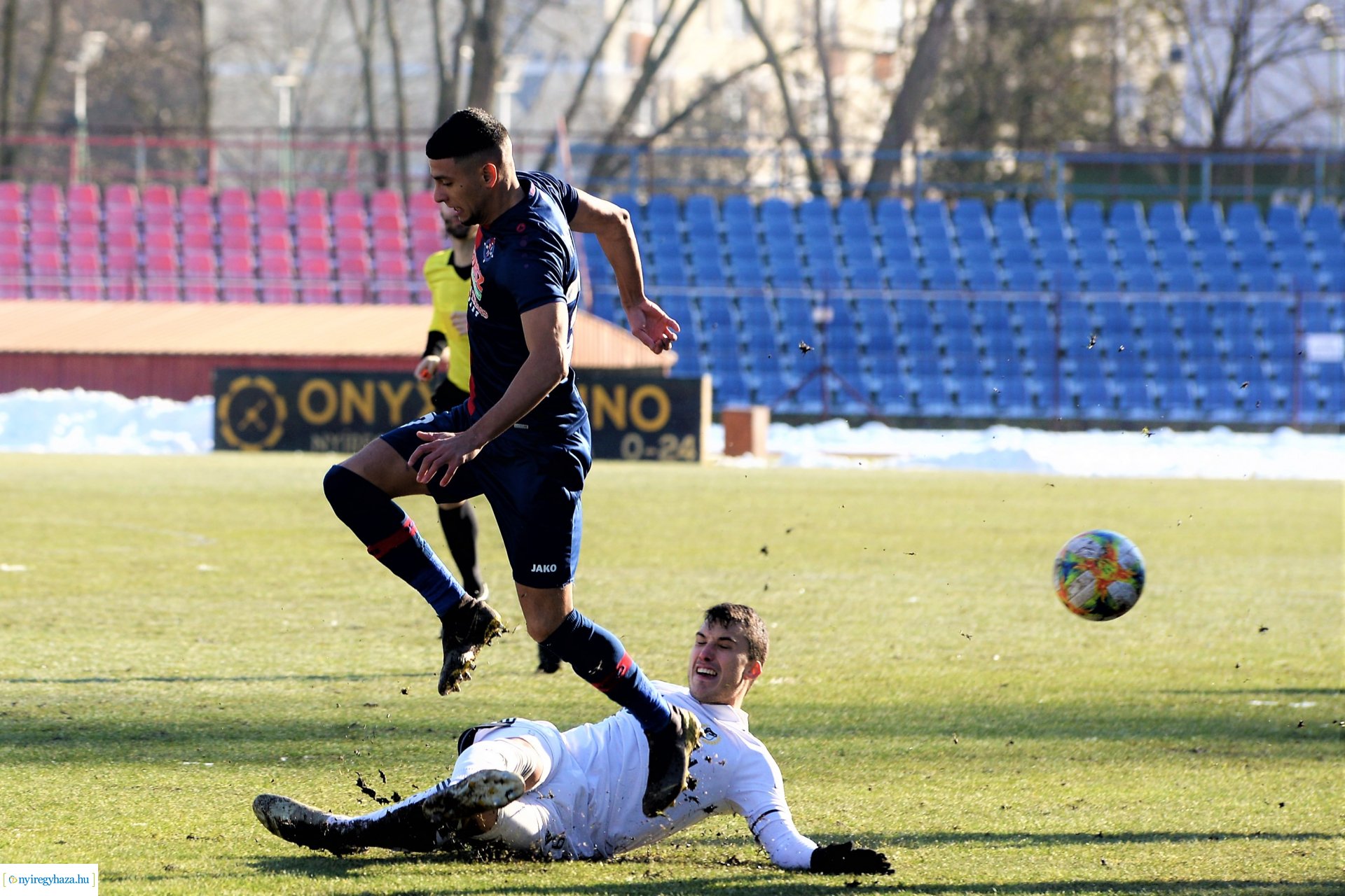 Nyiregyháza Spartacus - DEAC labdarúgó mérkőzés