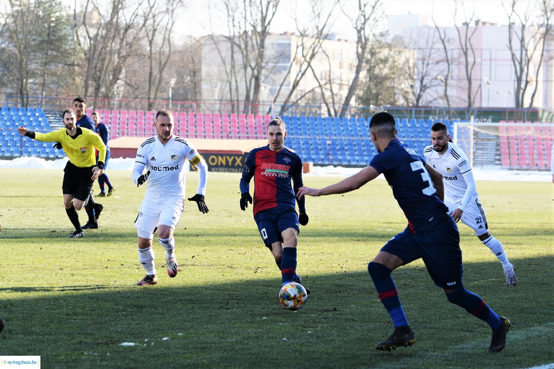 Nyiregyháza Spartacus - DEAC labdarúgó mérkőzés