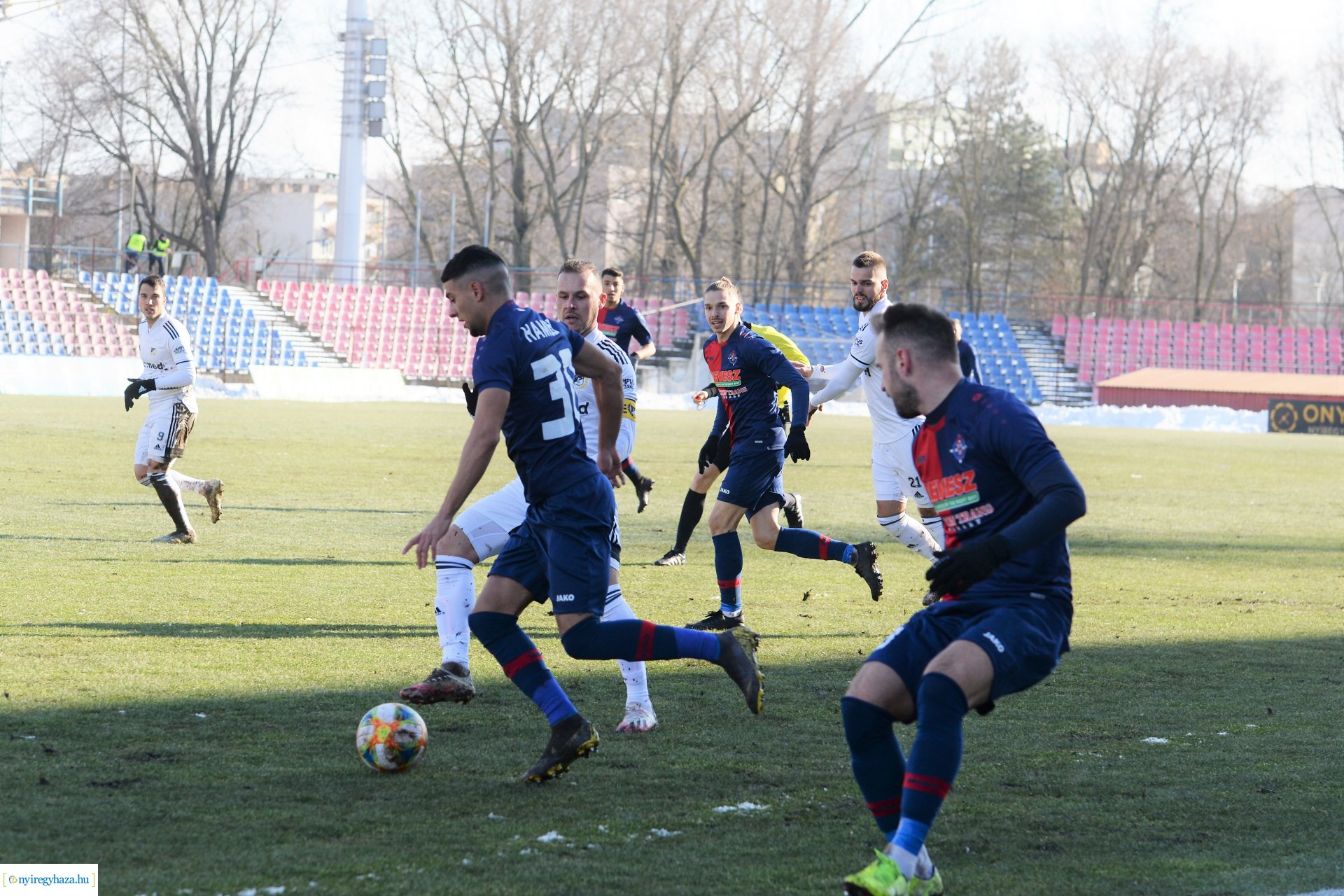 Nyiregyháza Spartacus - DEAC labdarúgó mérkőzés