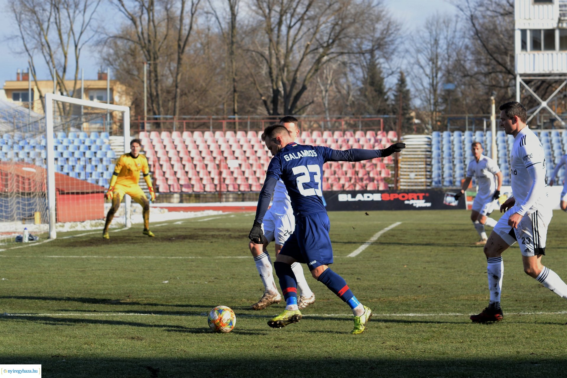 Nyiregyháza Spartacus - DEAC labdarúgó mérkőzés