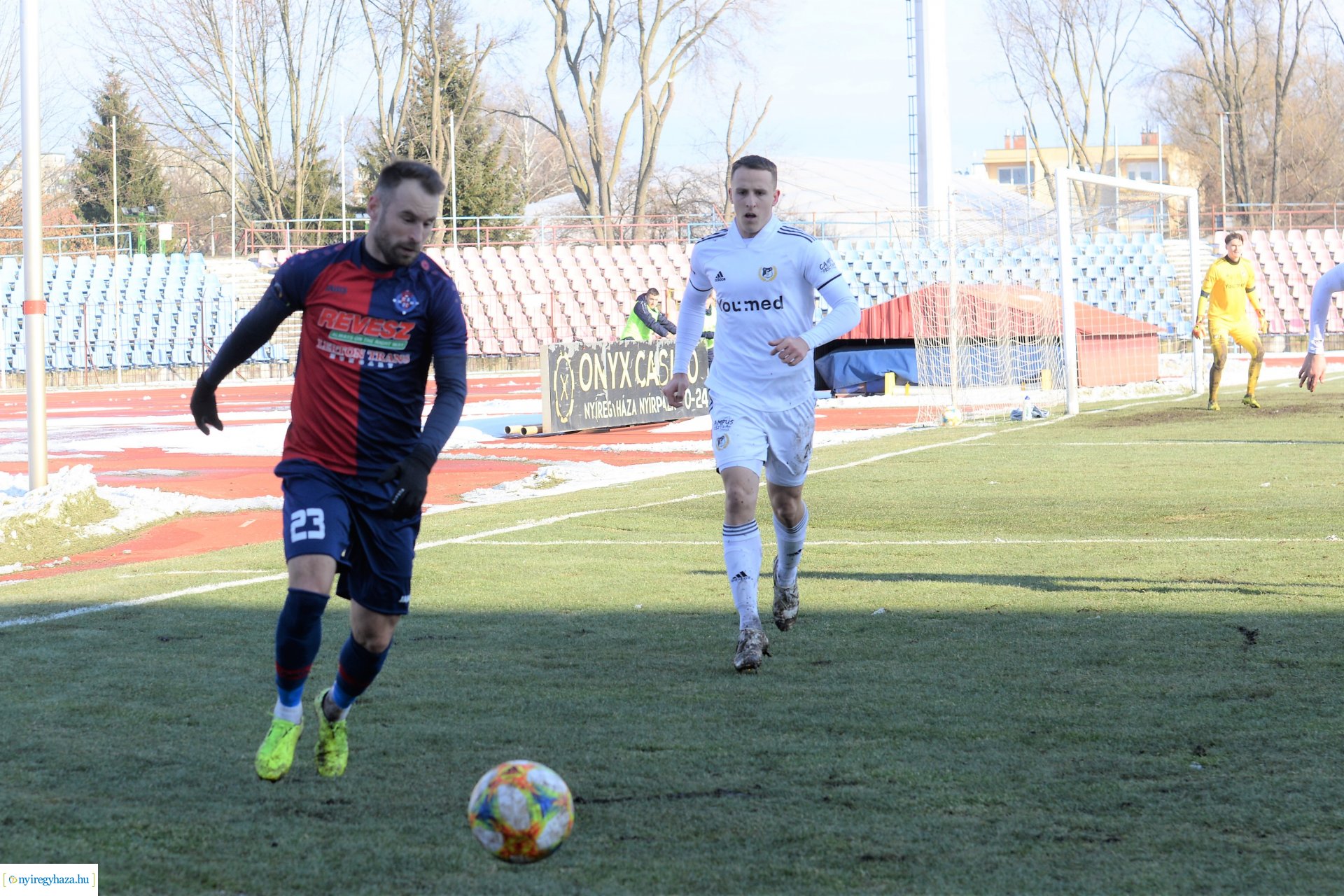 Nyiregyháza Spartacus - DEAC labdarúgó mérkőzés