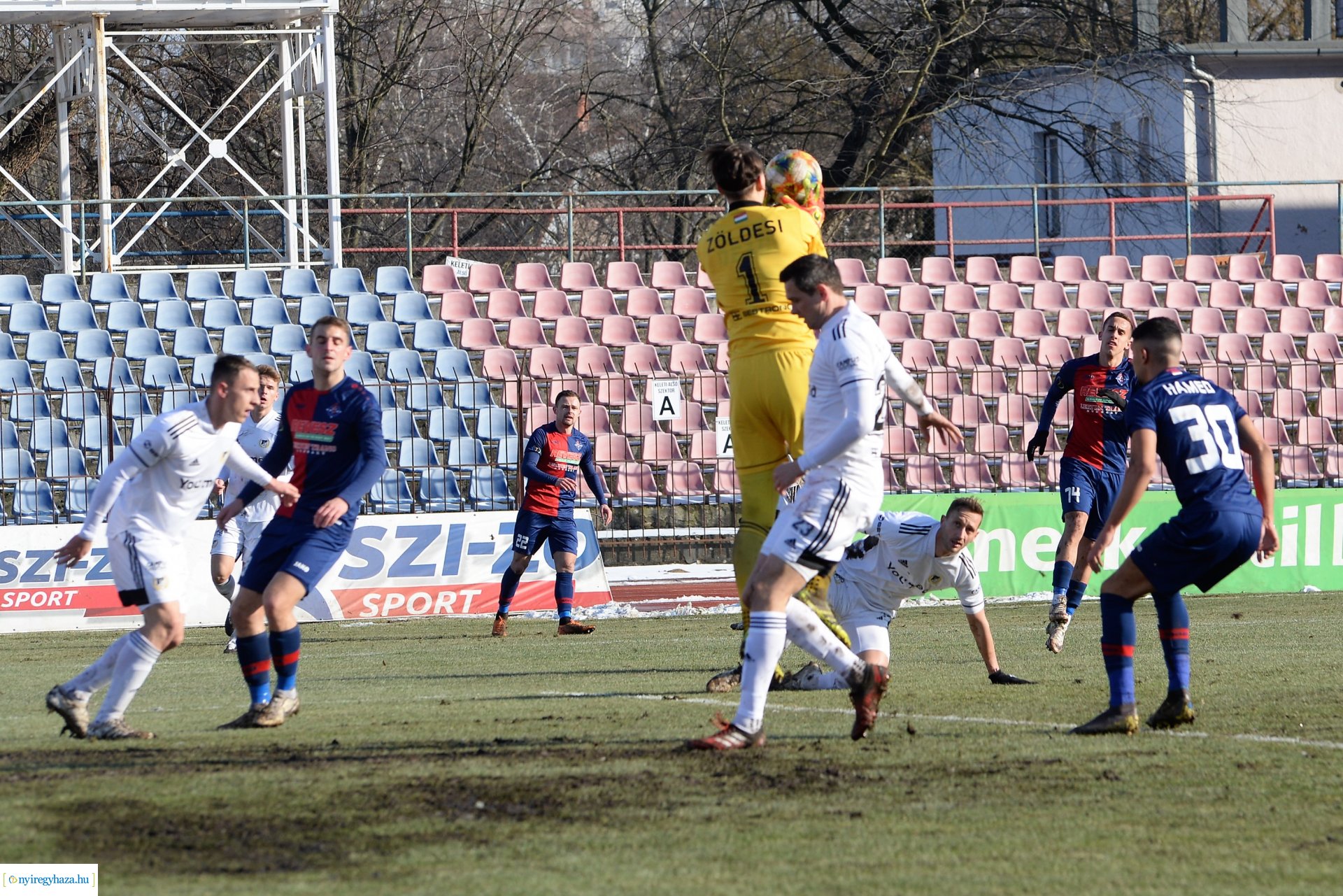 Nyiregyháza Spartacus - DEAC labdarúgó mérkőzés