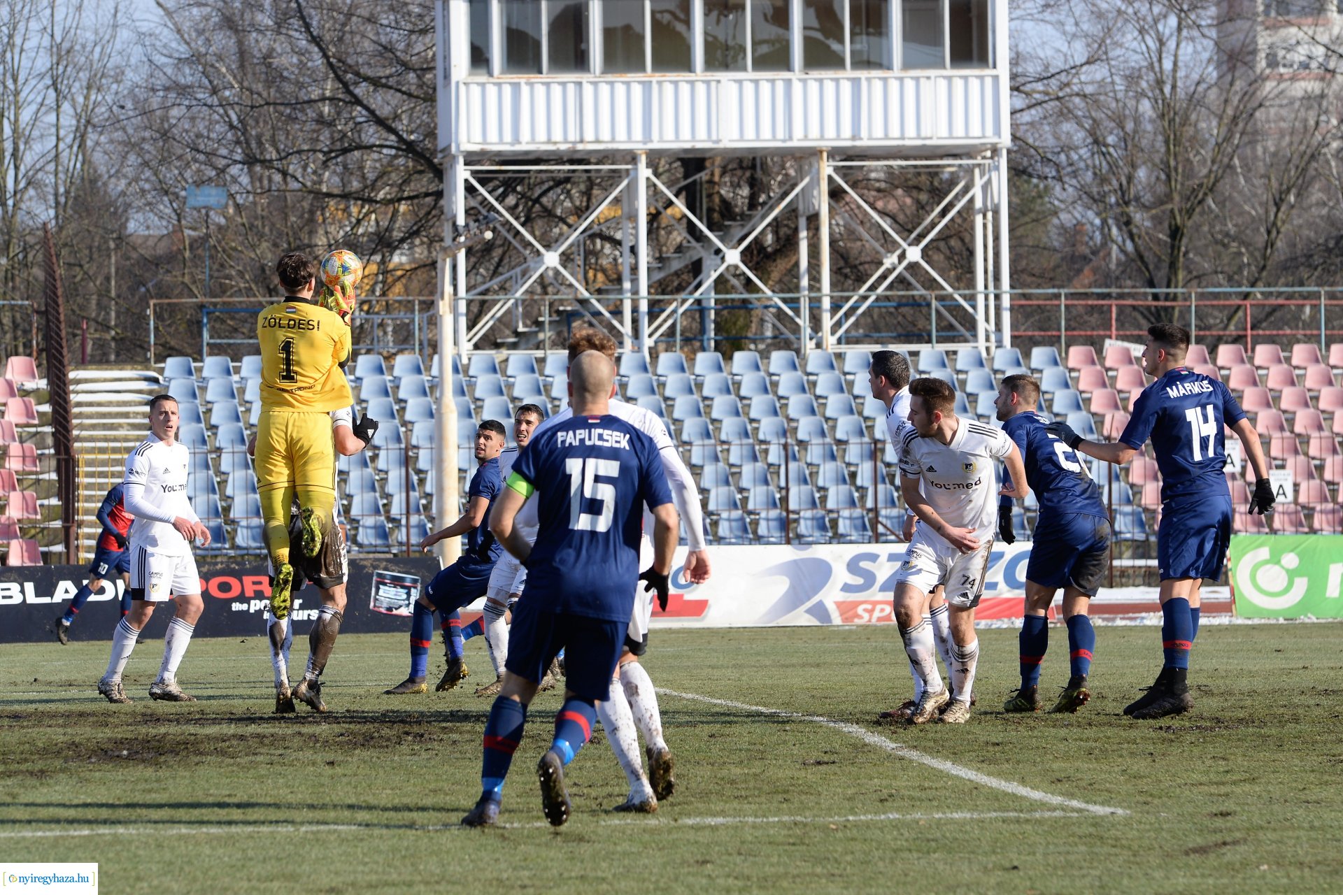 Nyiregyháza Spartacus - DEAC labdarúgó mérkőzés