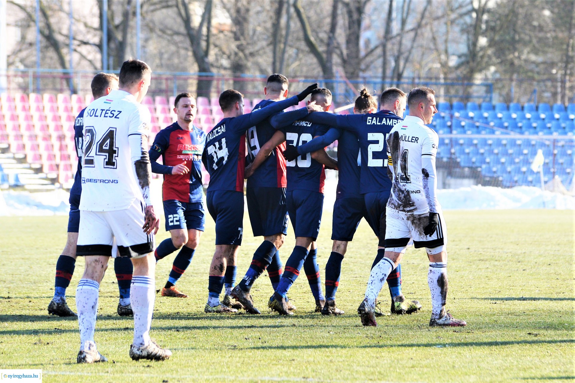 Nyiregyháza Spartacus - DEAC labdarúgó mérkőzés