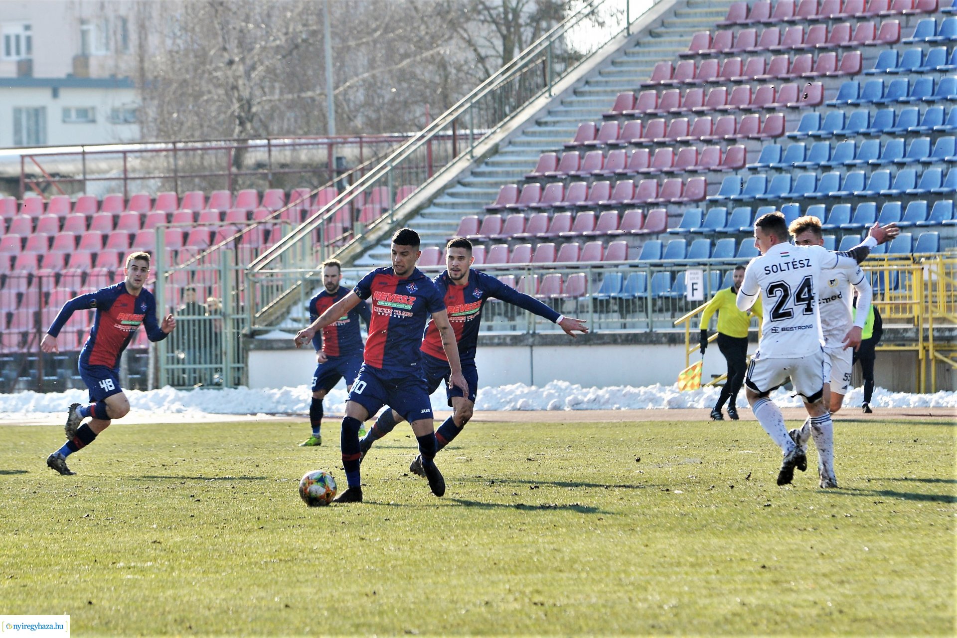 Nyiregyháza Spartacus - DEAC labdarúgó mérkőzés