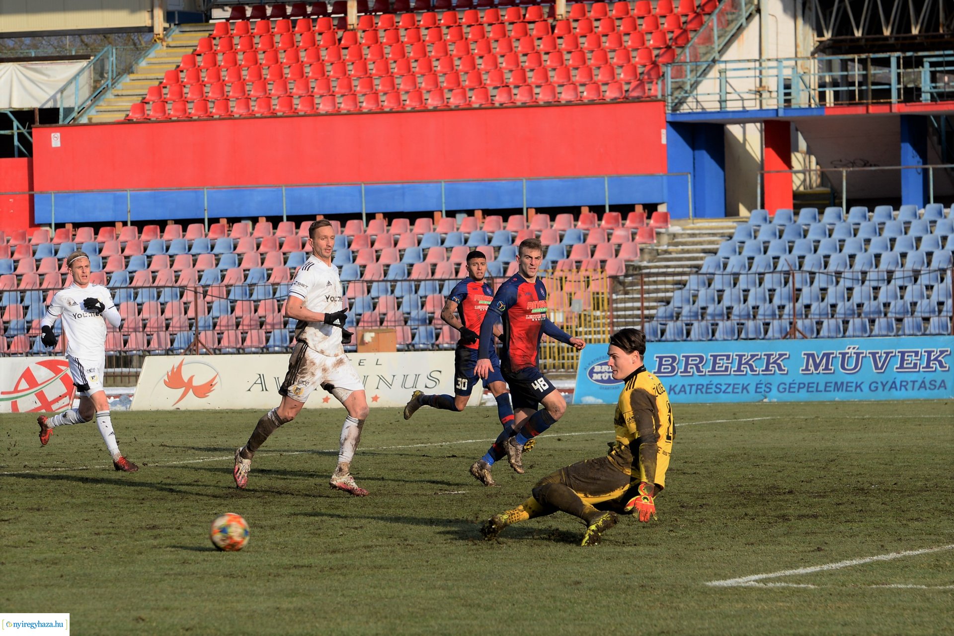 Nyiregyháza Spartacus - DEAC labdarúgó mérkőzés