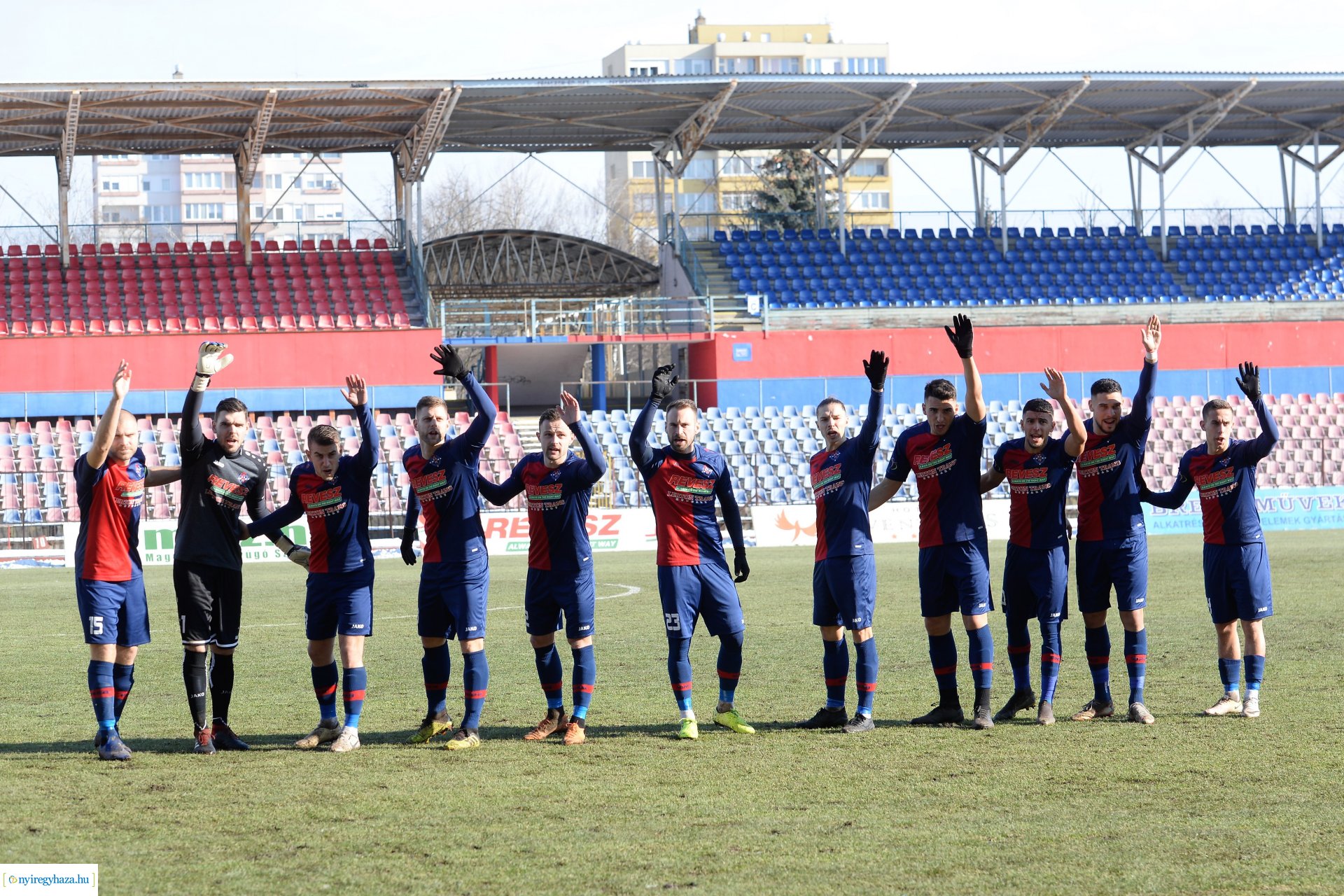 Nyiregyháza Spartacus - DEAC labdarúgó mérkőzés