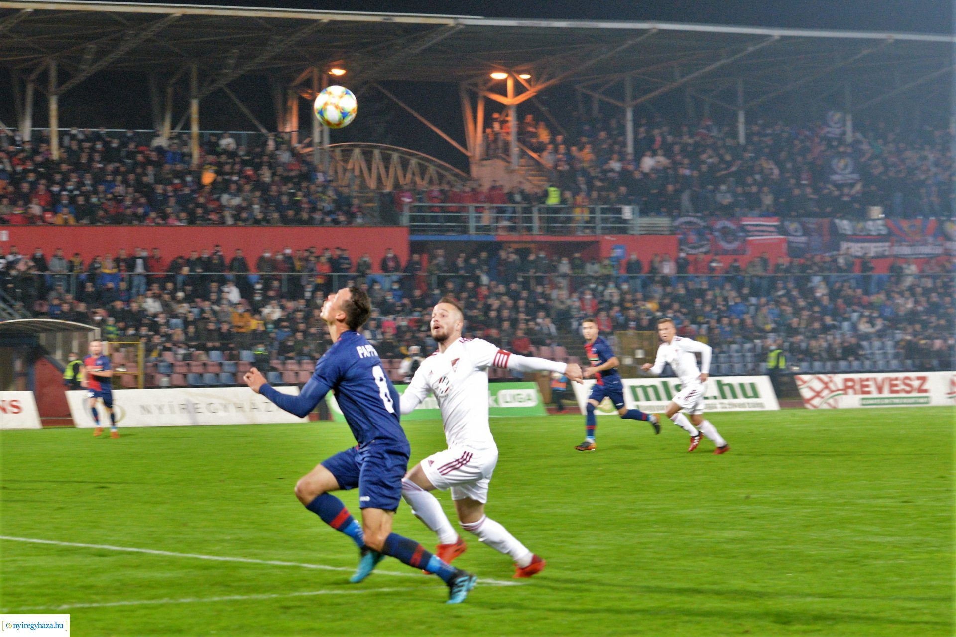 Nyiregyháza Spartacus - Debrecen Loki labdarúgó mérkőzés